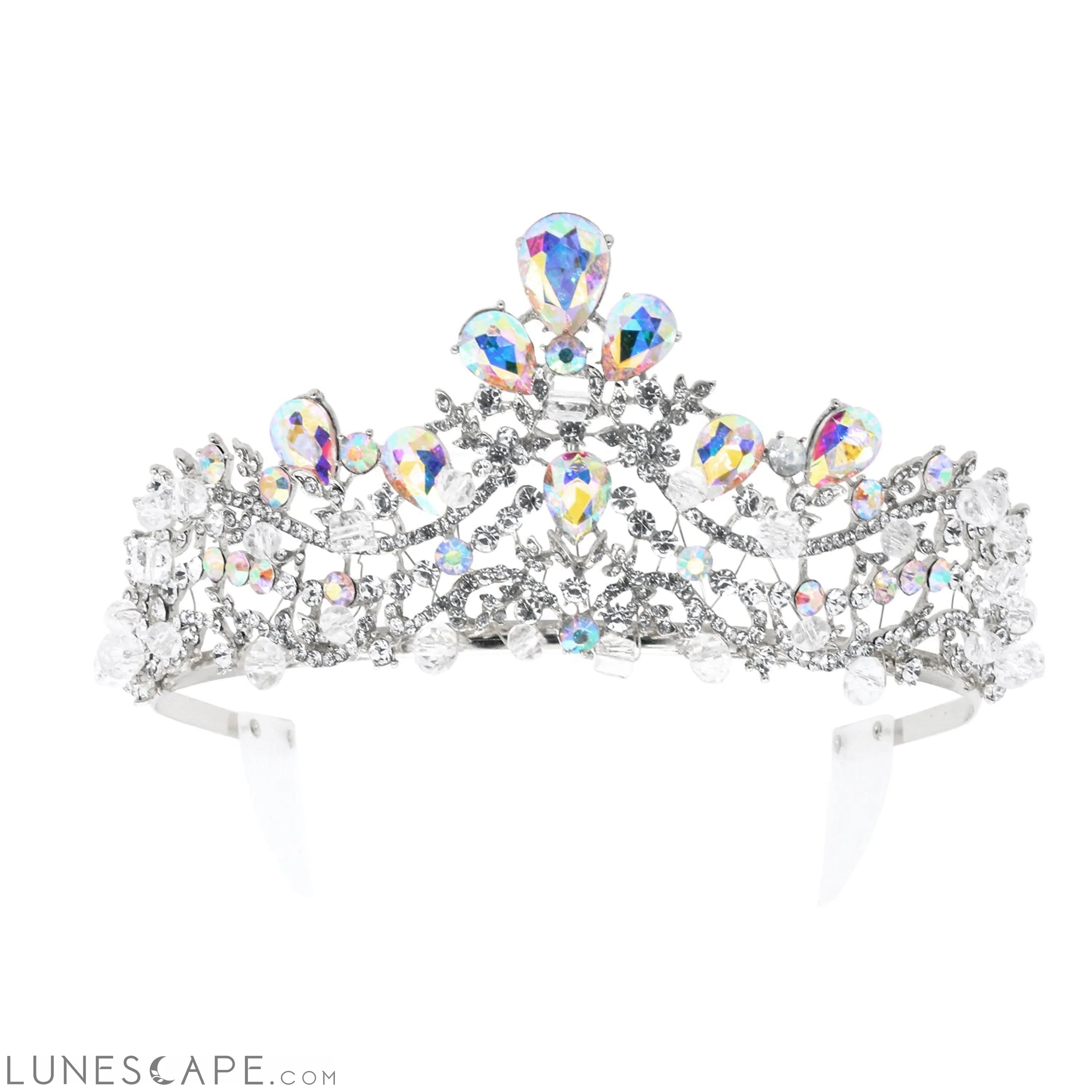 Rhinestone Bridal Tiara LUNESCAPE