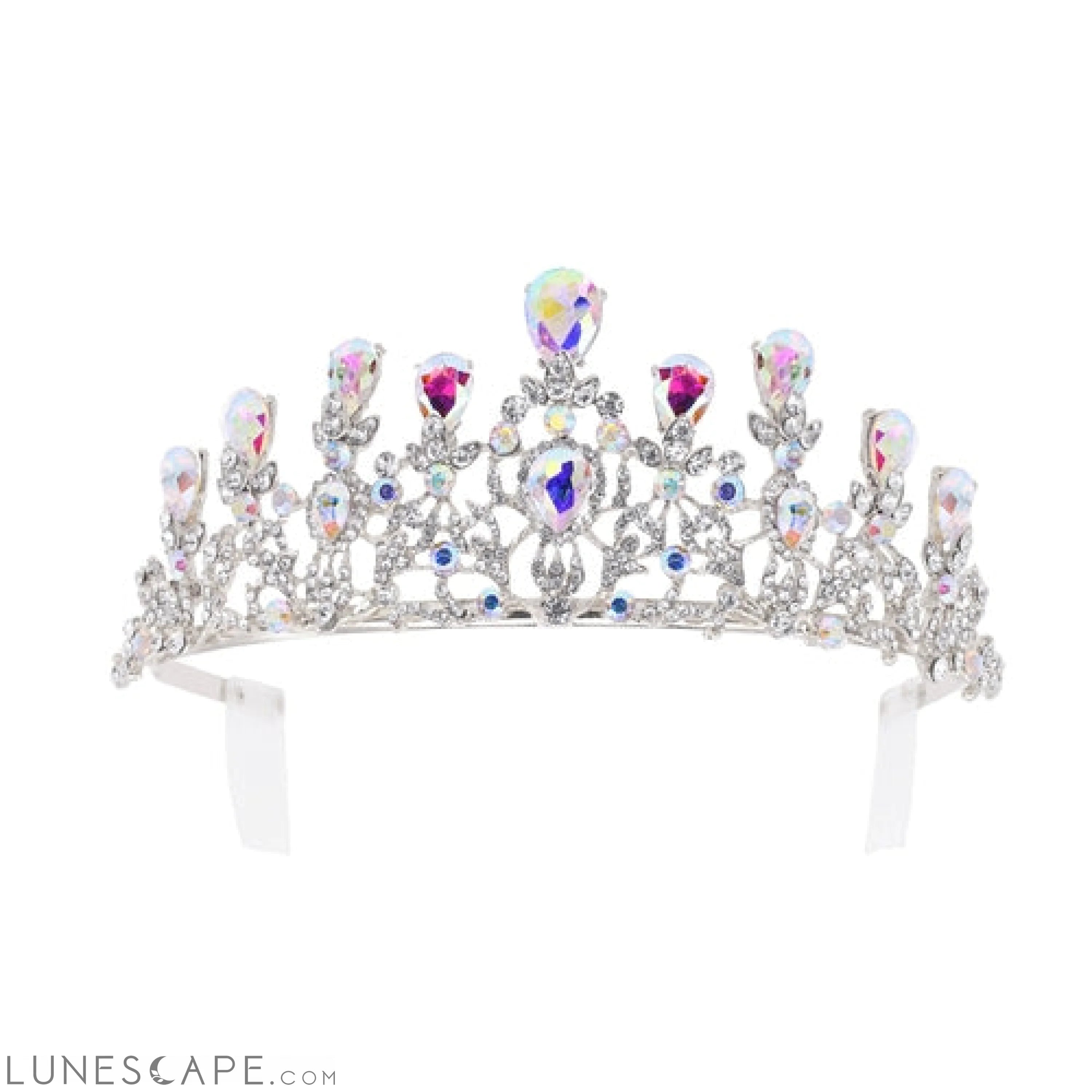 Rhinestone Bridal Tiara LUNESCAPE