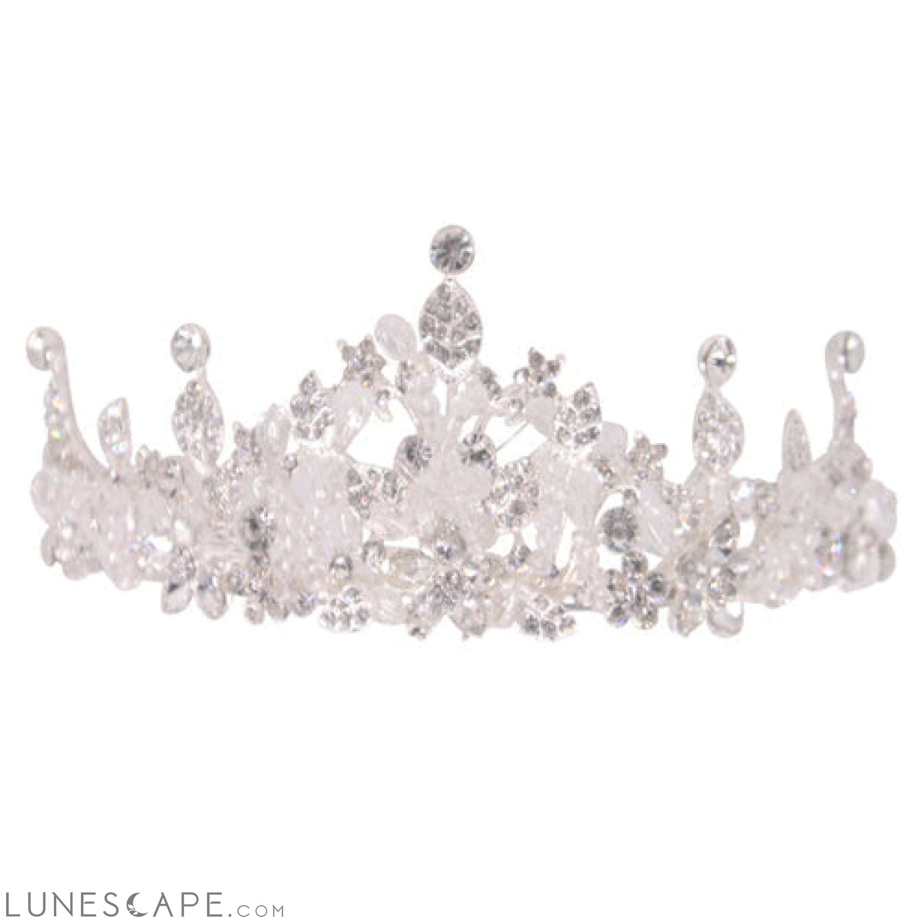 Rhinestone Bridal Tiara LUNESCAPE