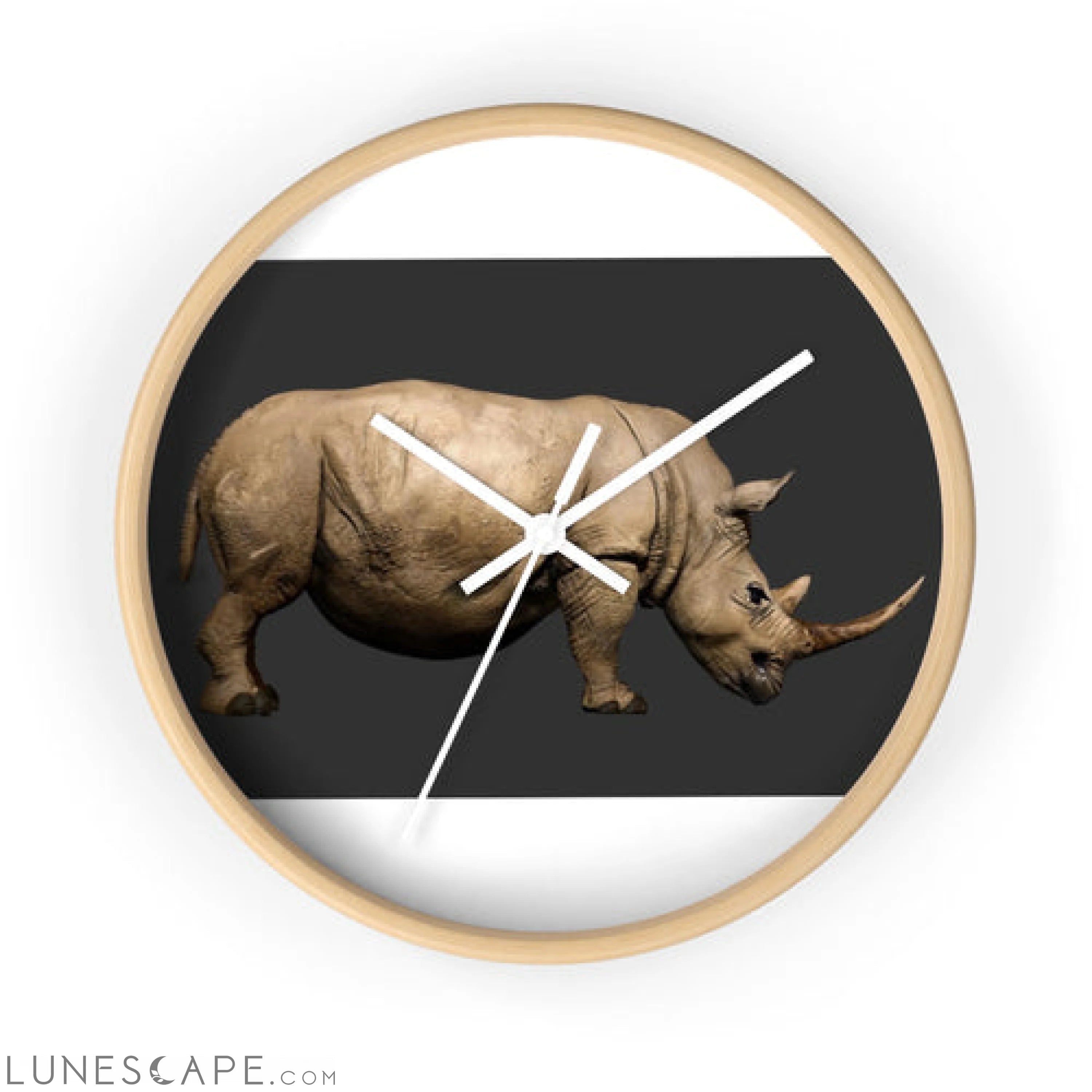Rhino Wall clock LUNESCAPE