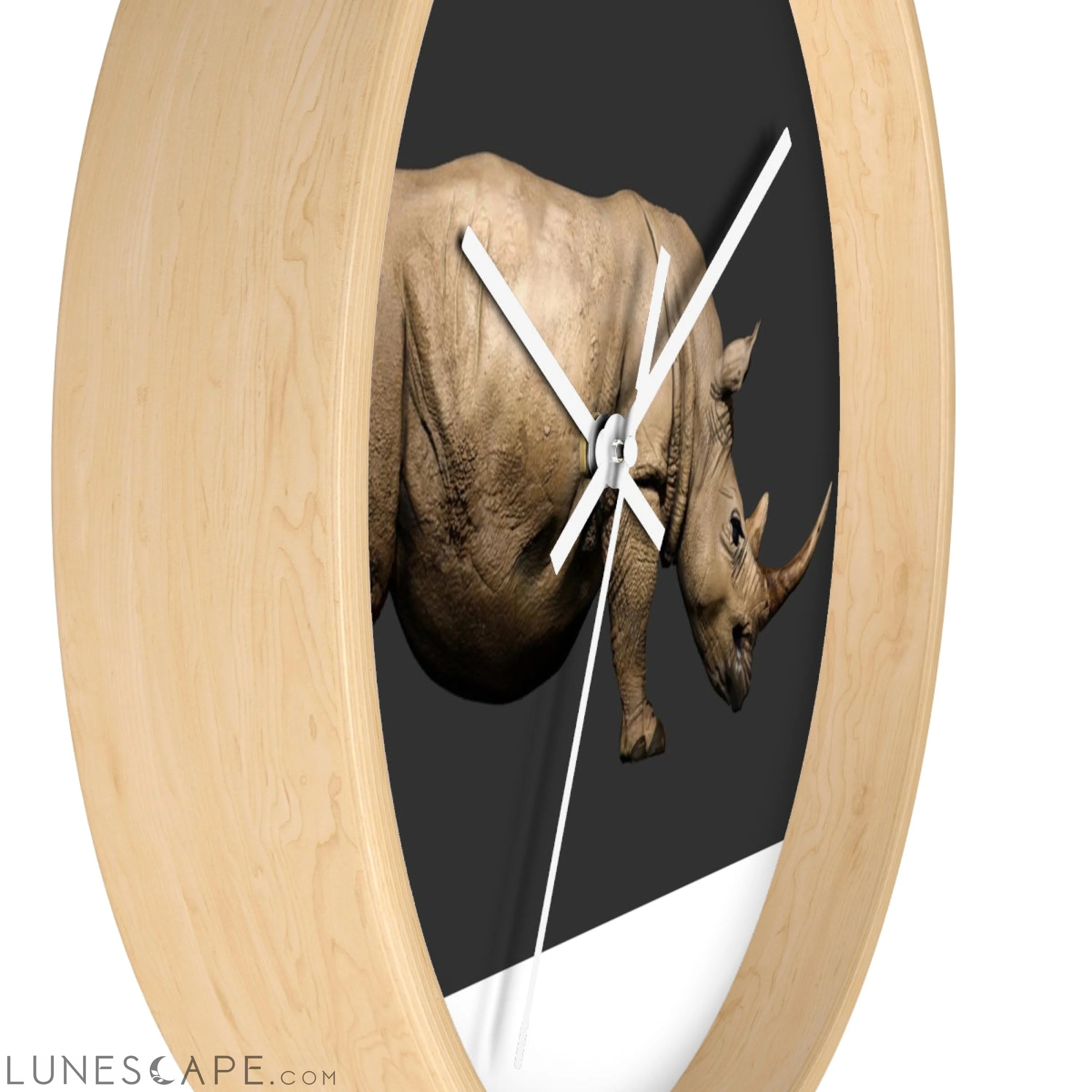 Rhino Wall clock LUNESCAPE