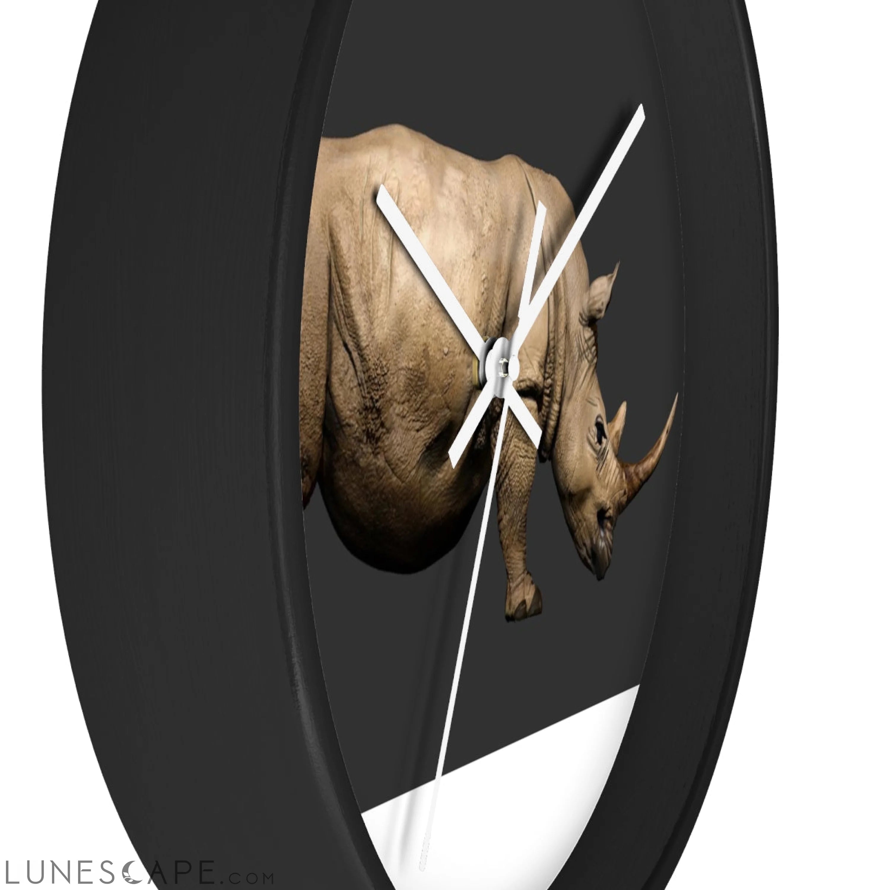 Rhino Wall clock LUNESCAPE