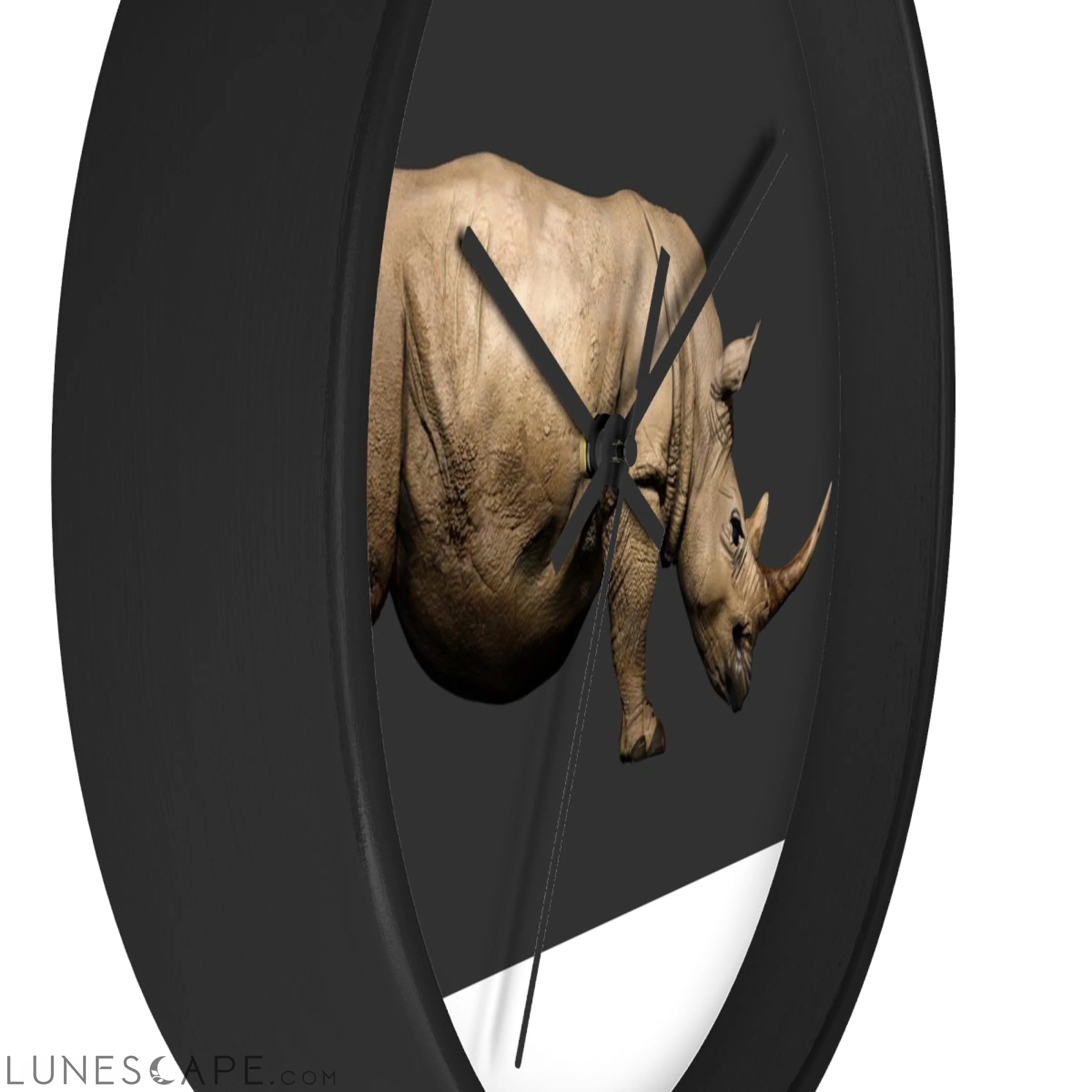 Rhino Wall clock LUNESCAPE