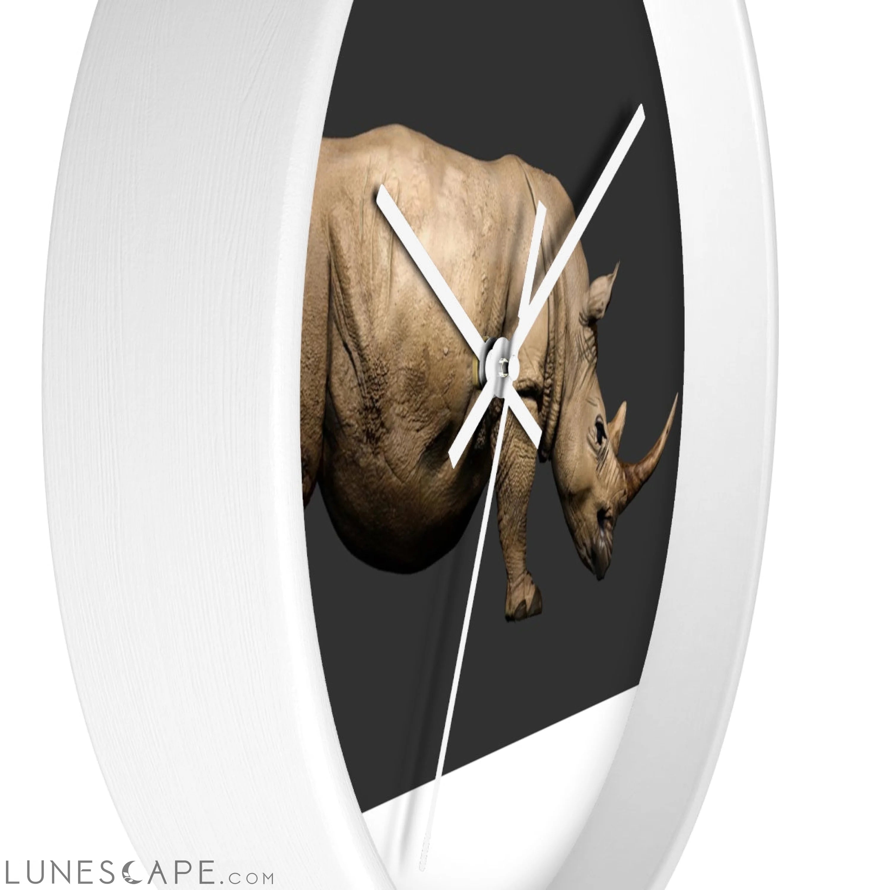 Rhino Wall clock LUNESCAPE