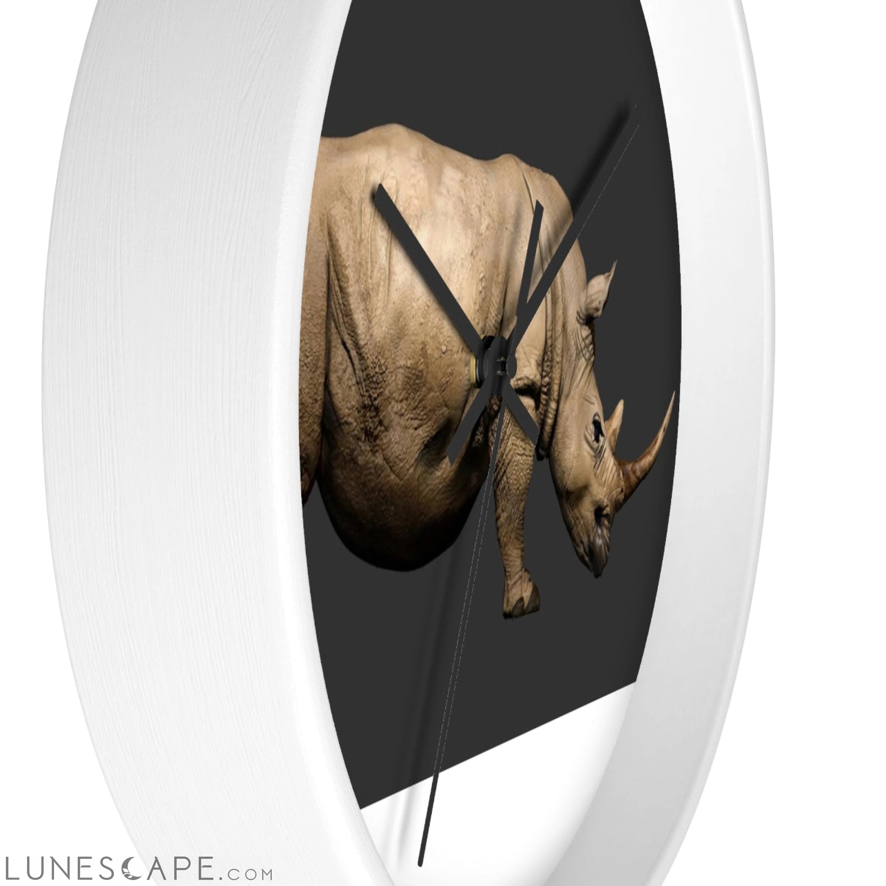 Rhino Wall clock LUNESCAPE