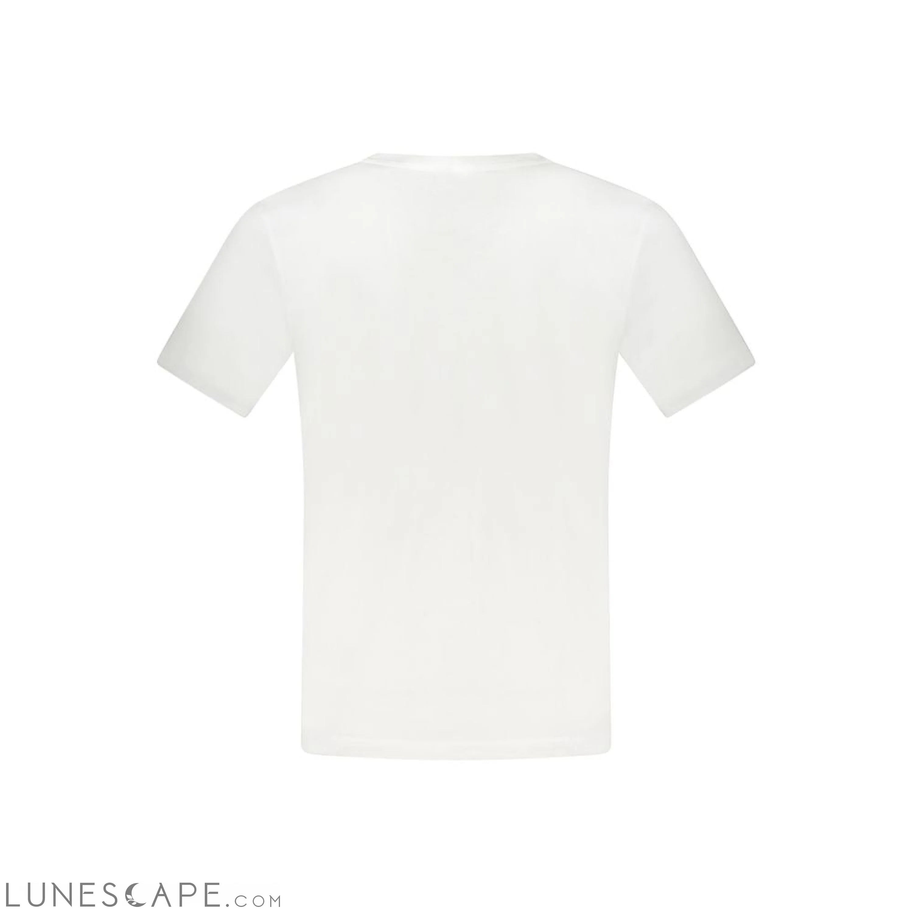 Rifle White Cotton Men T-Shirt LUNESCAPE