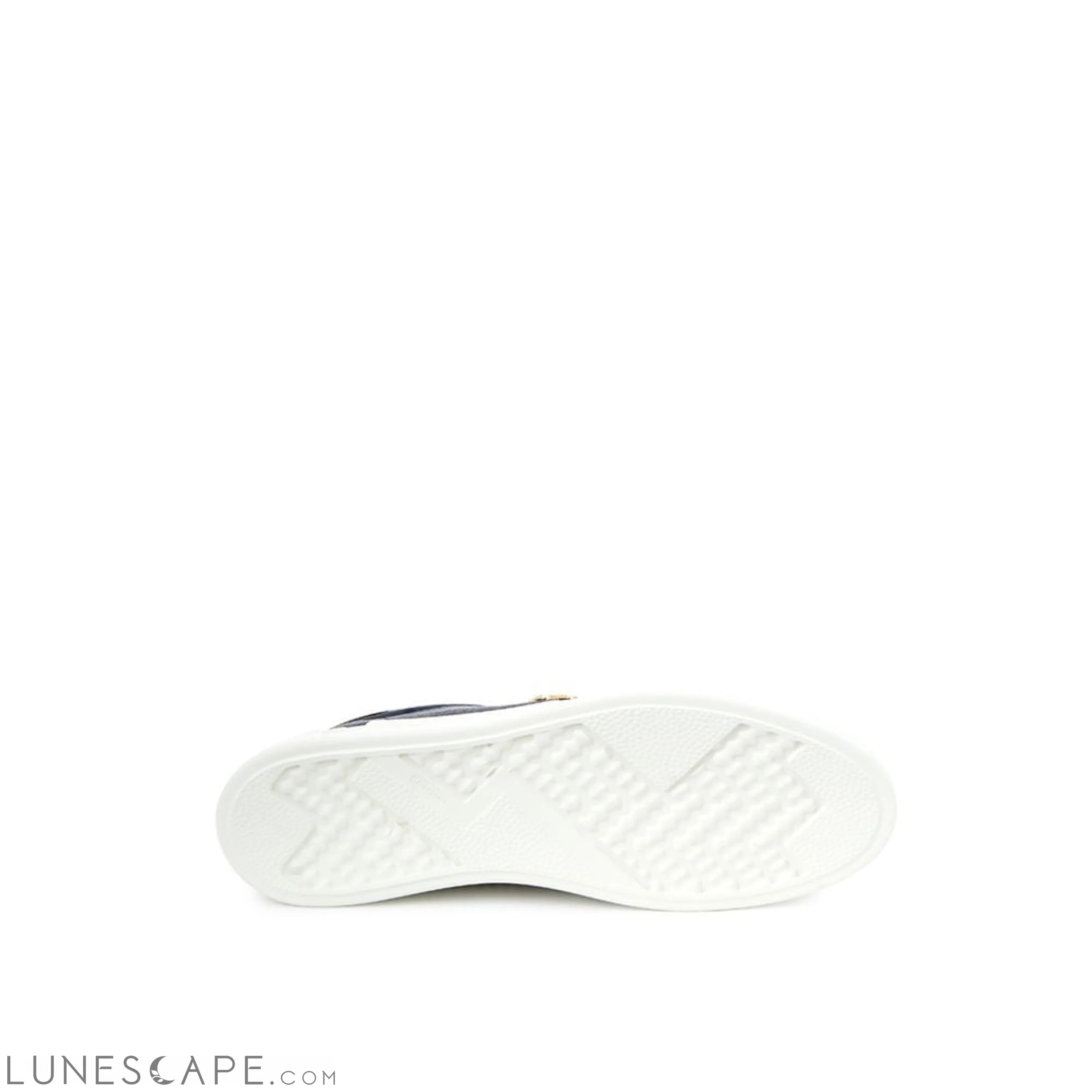 Roberto Cavalli Blue Leather Sneaker LUNESCAPE