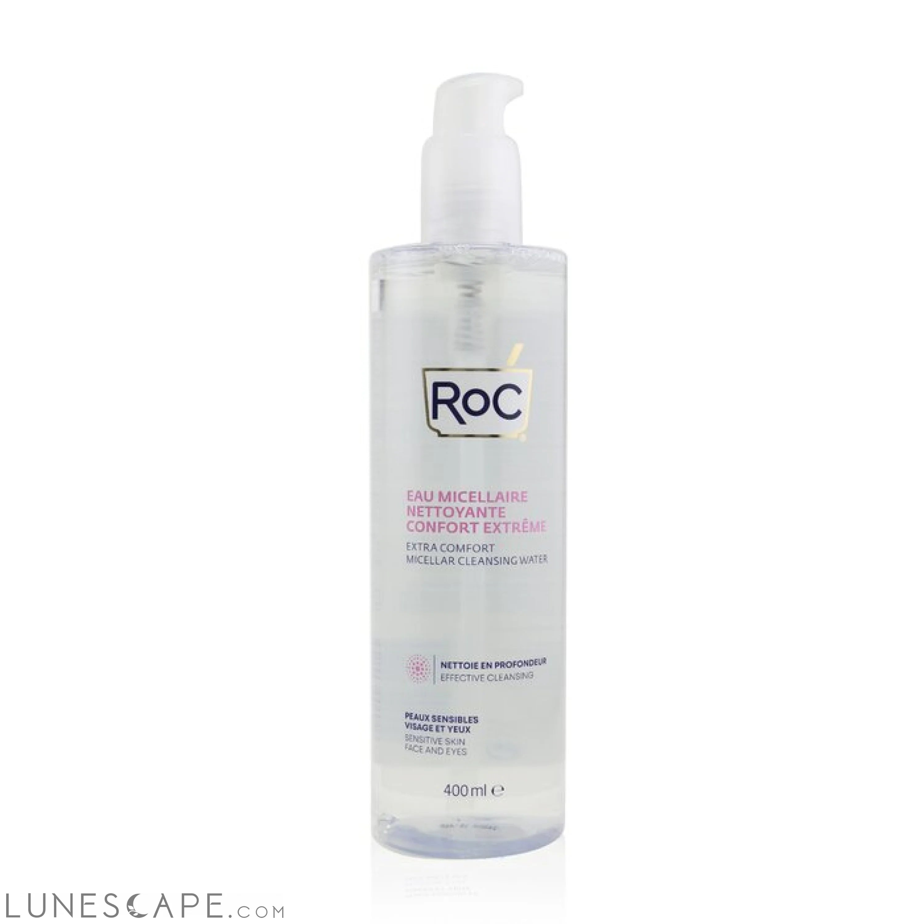 ROC - Extra Comfort Micellar Cleansing Water (Sensitive Skin, Face & Eyes) LUNESCAPE