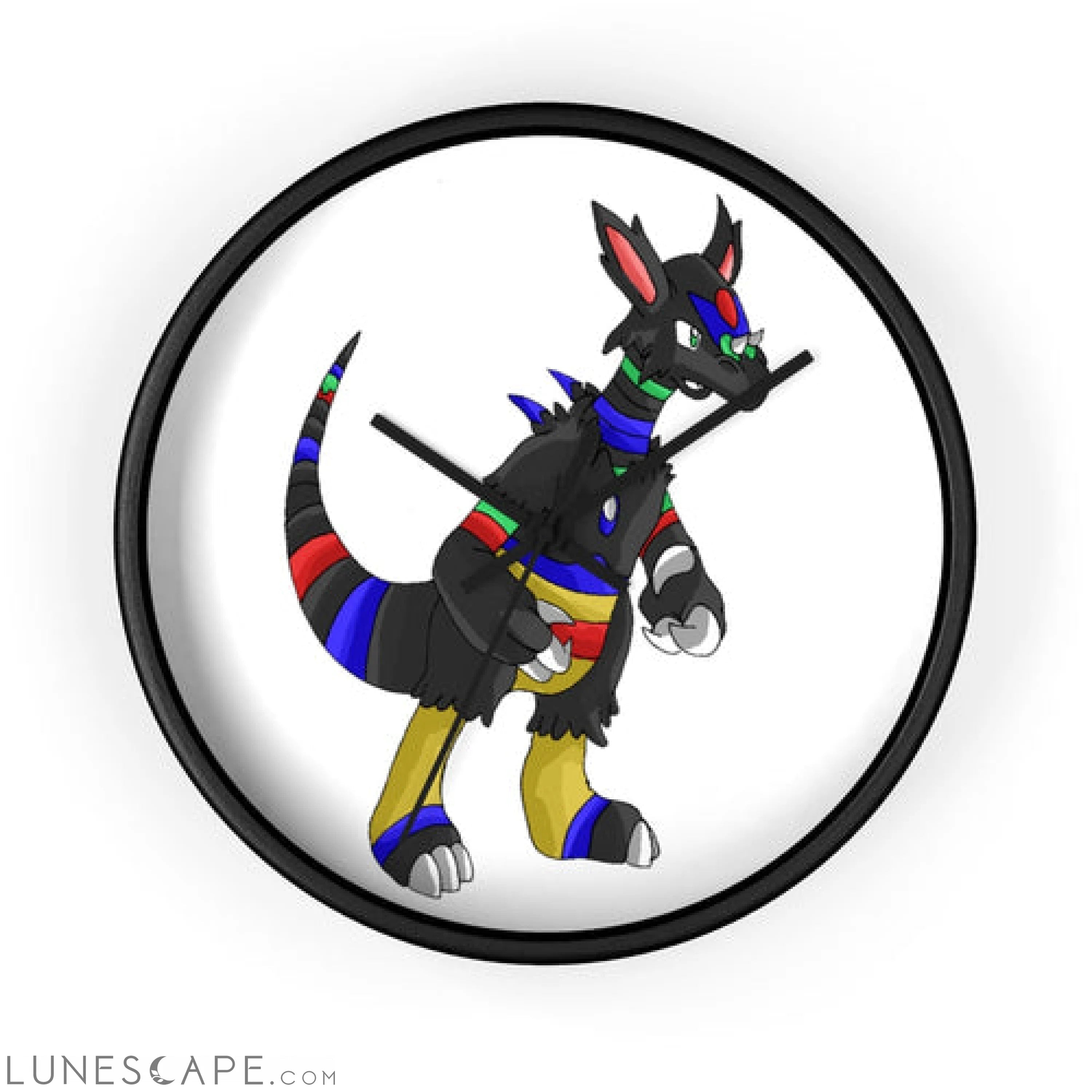Rocino Wall clock LUNESCAPE