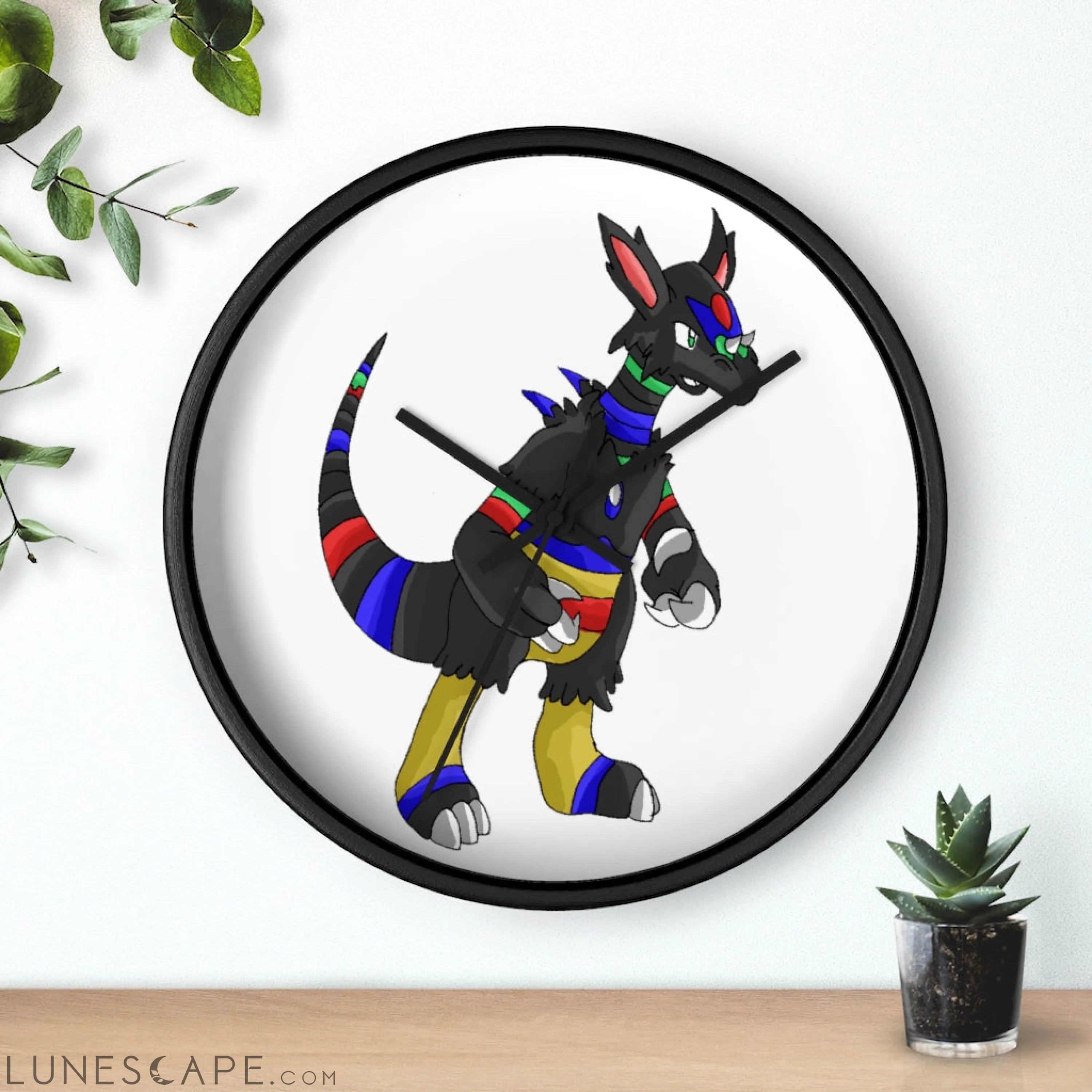 Rocino Wall clock LUNESCAPE