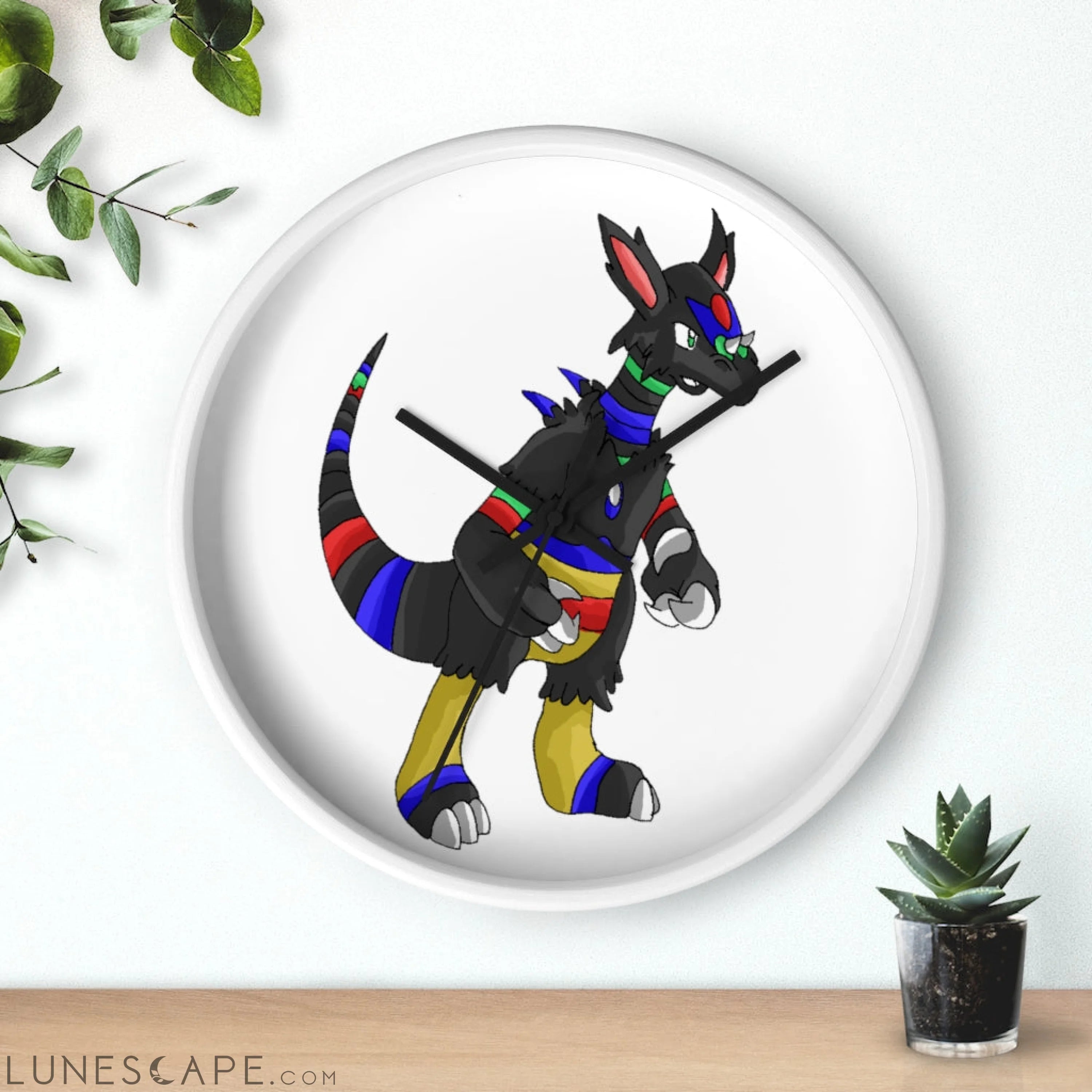 Rocino Wall clock LUNESCAPE