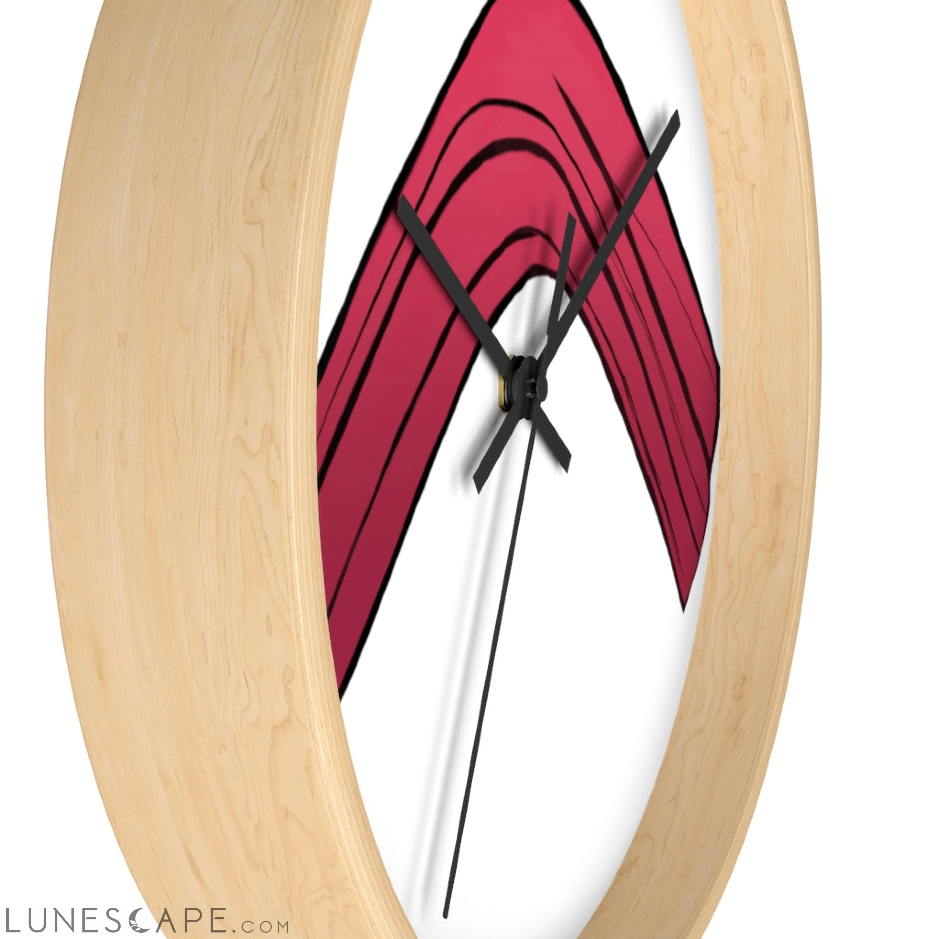 Rock Wall clock LUNESCAPE