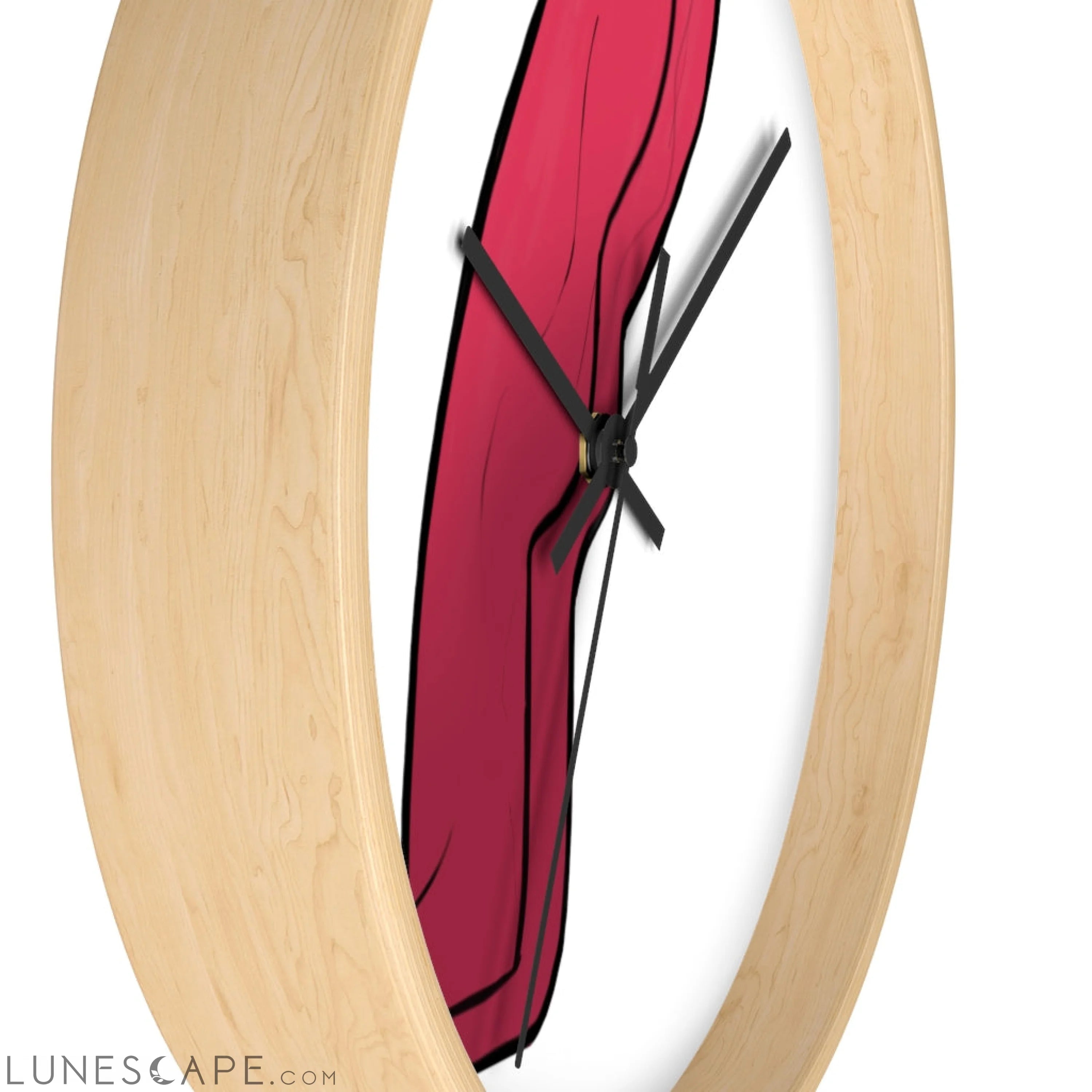 Rock Wall clock LUNESCAPE