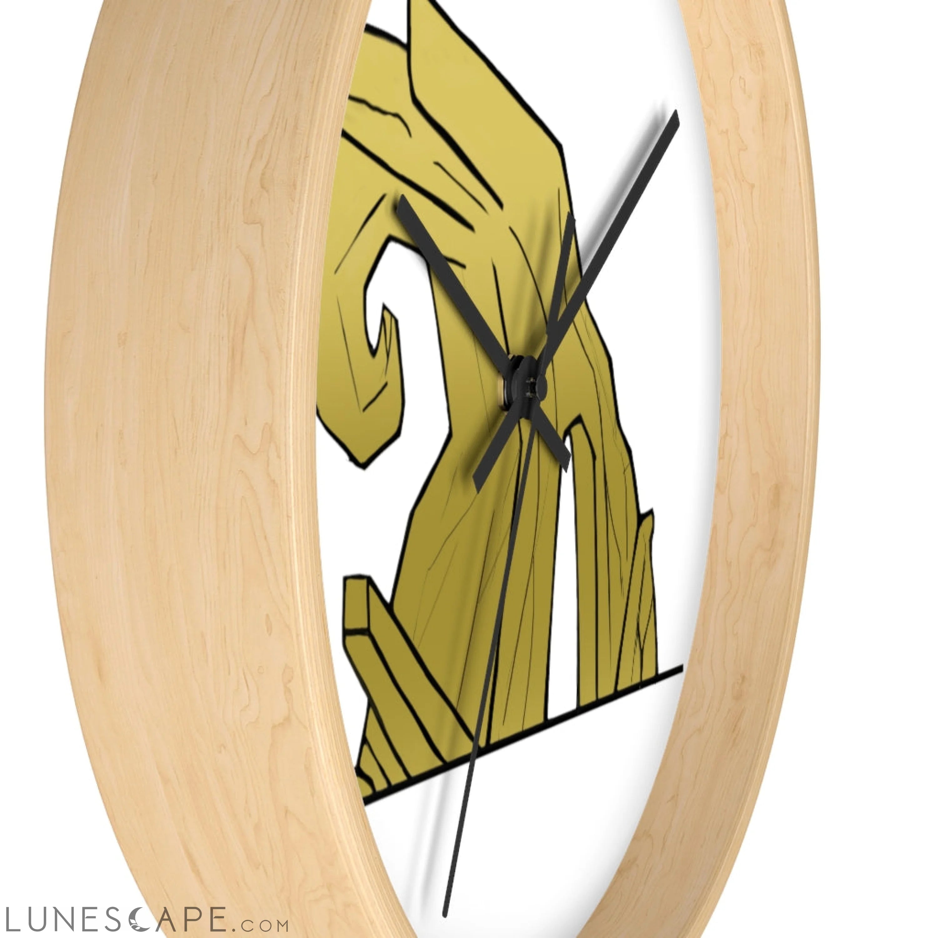 Rock Wall clock LUNESCAPE
