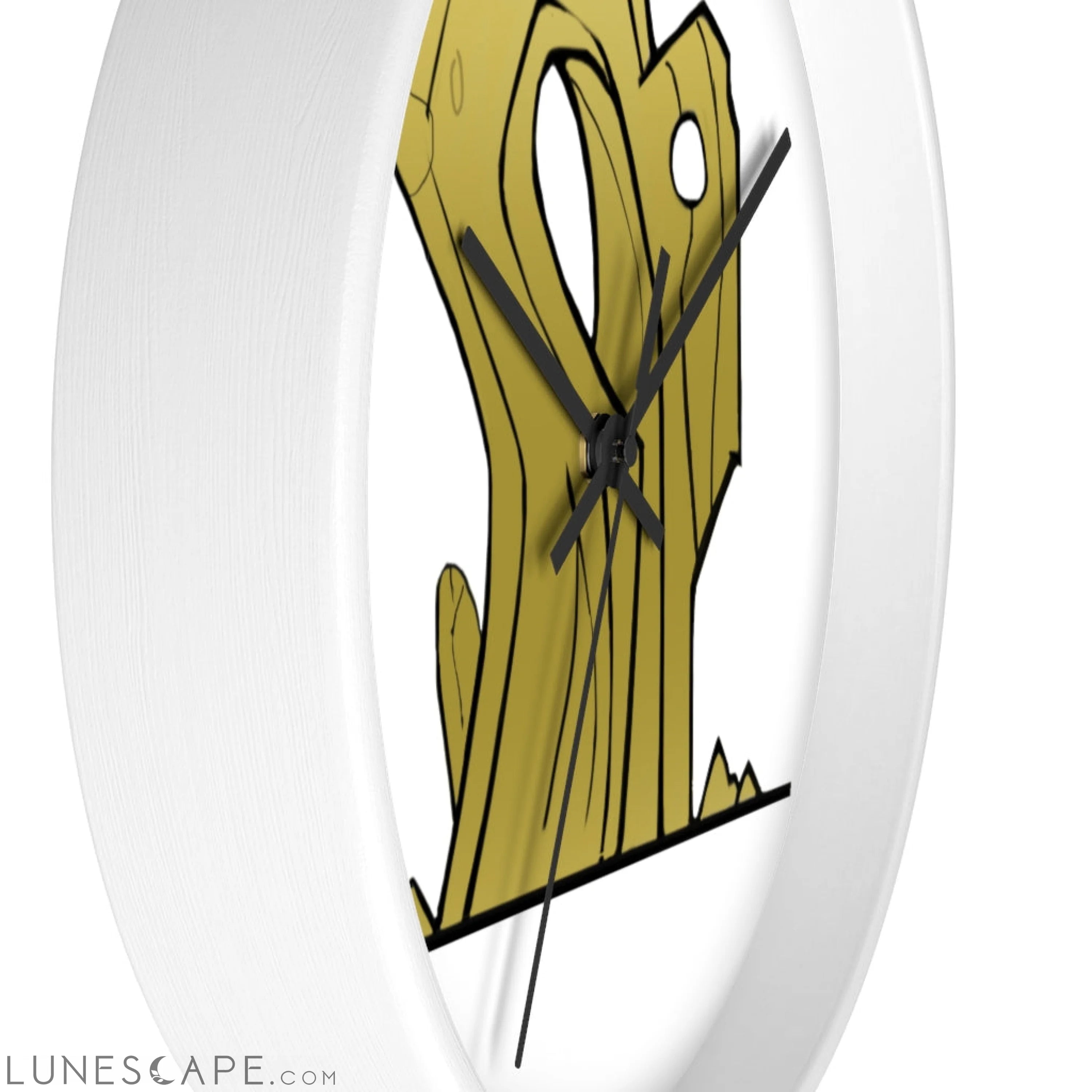 Rock Wall clock LUNESCAPE