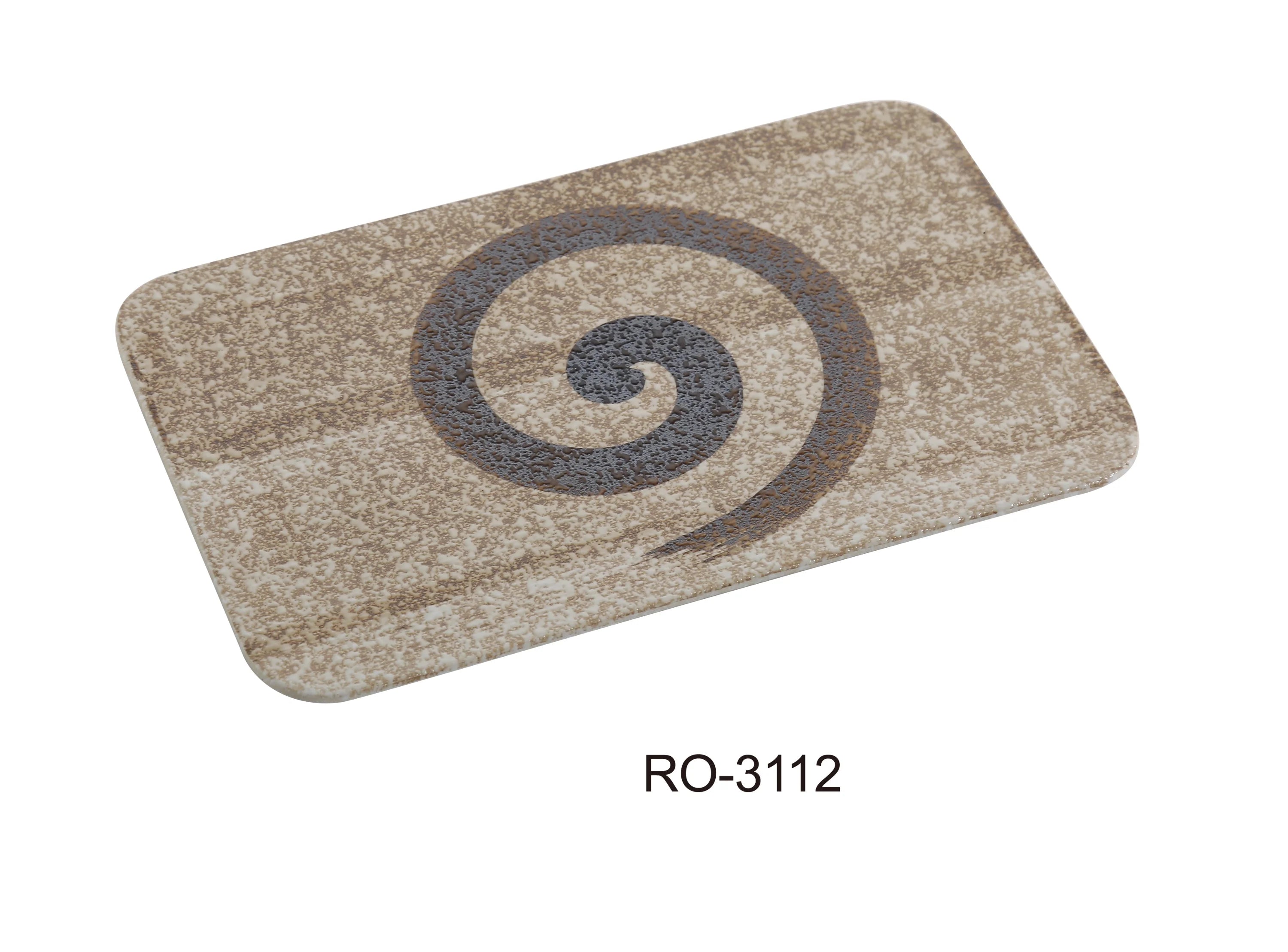 ROCKEYE 11.75" Rectangular Serving Plate LUNESCAPE