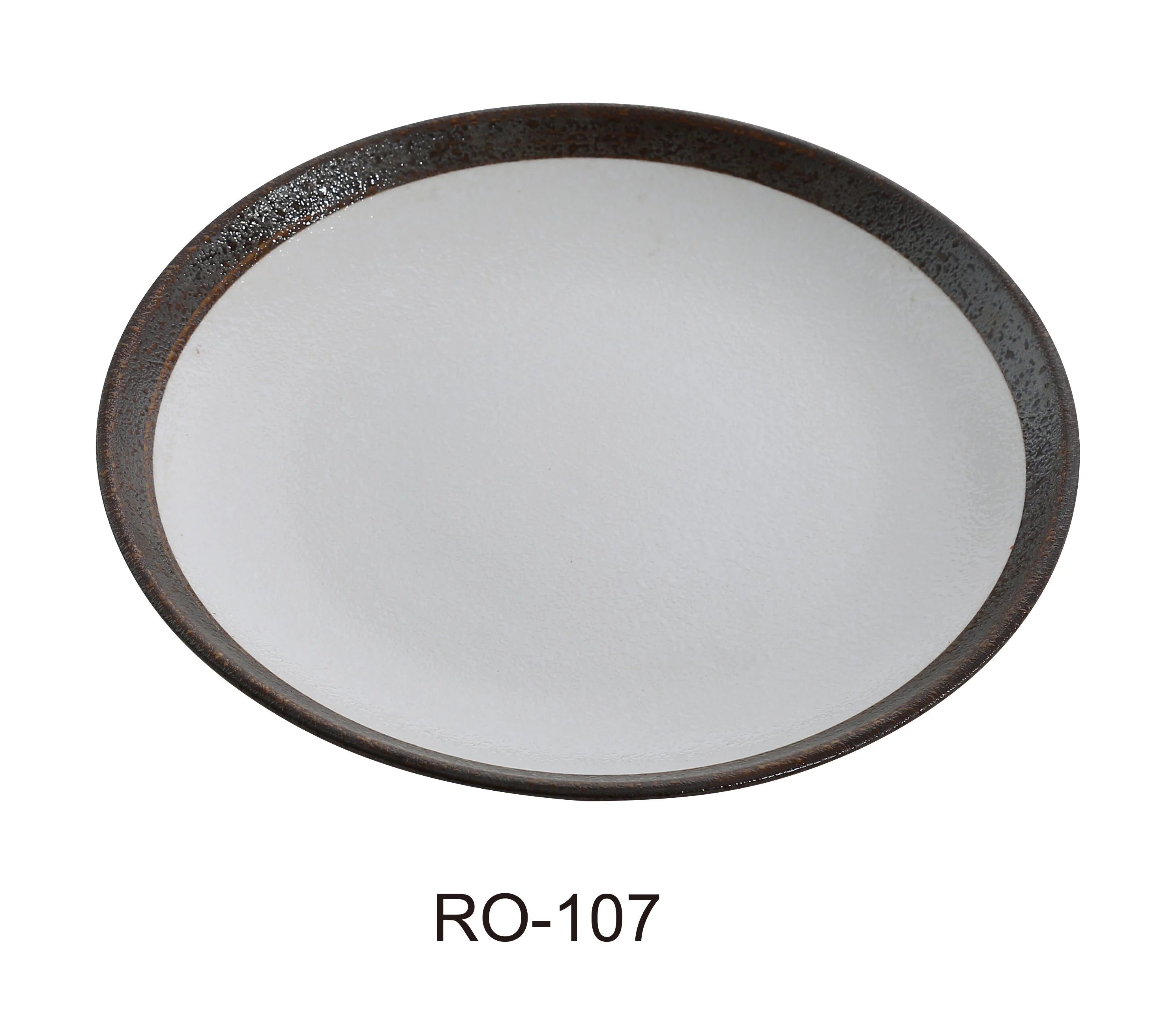 ROCKEYE 7" Coupe Shape Salad Plate LUNESCAPE