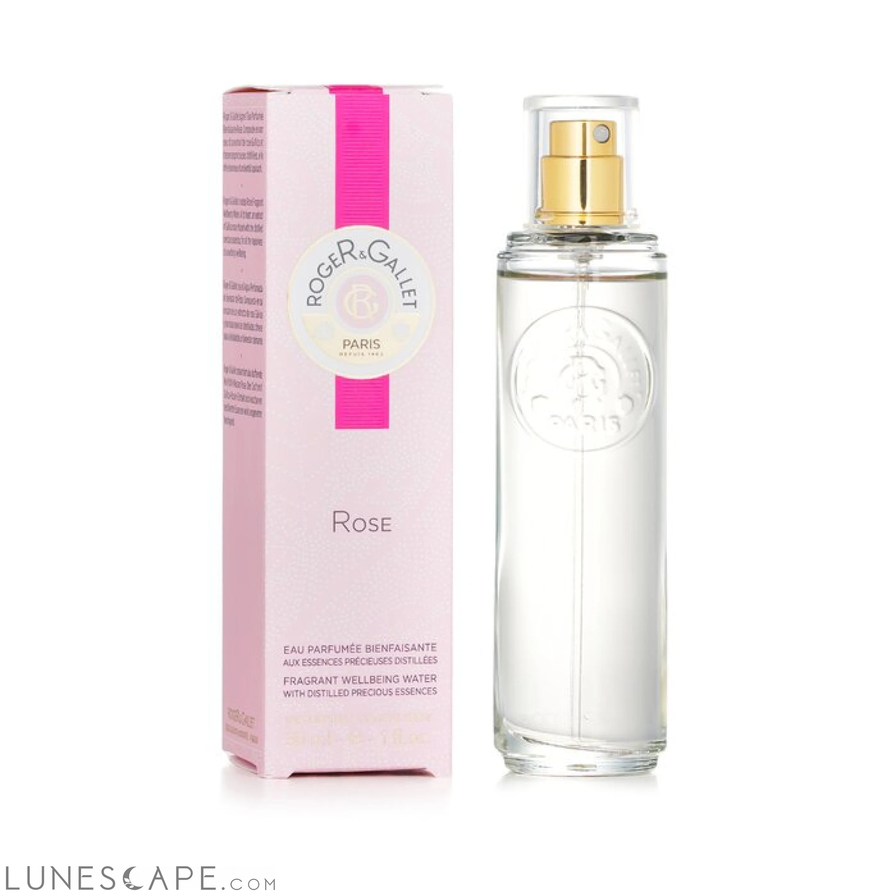 ROGER & GALLET - Rose Fragrant Water Spray LUNESCAPE