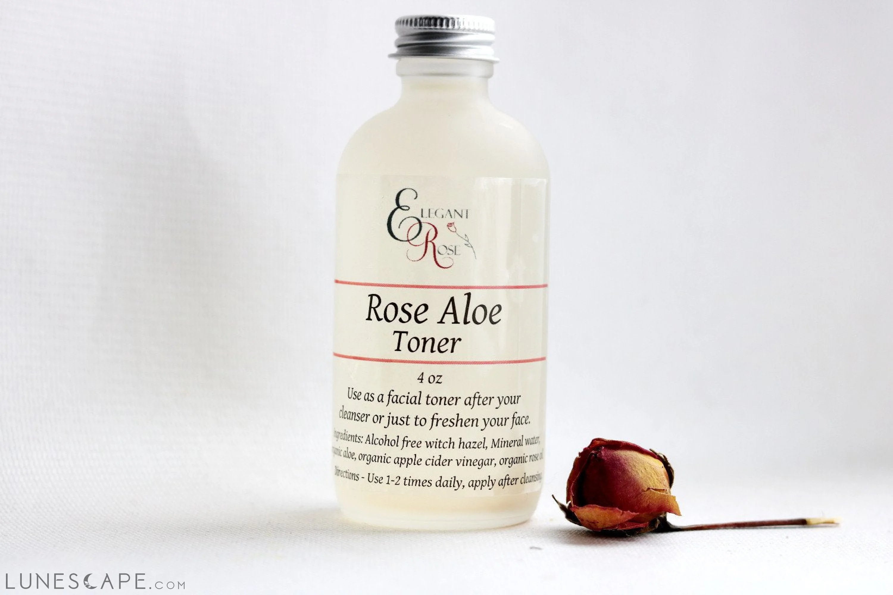 Rose Aloe Facial Toner -  Dry/Normal Skin Facial LUNESCAPE