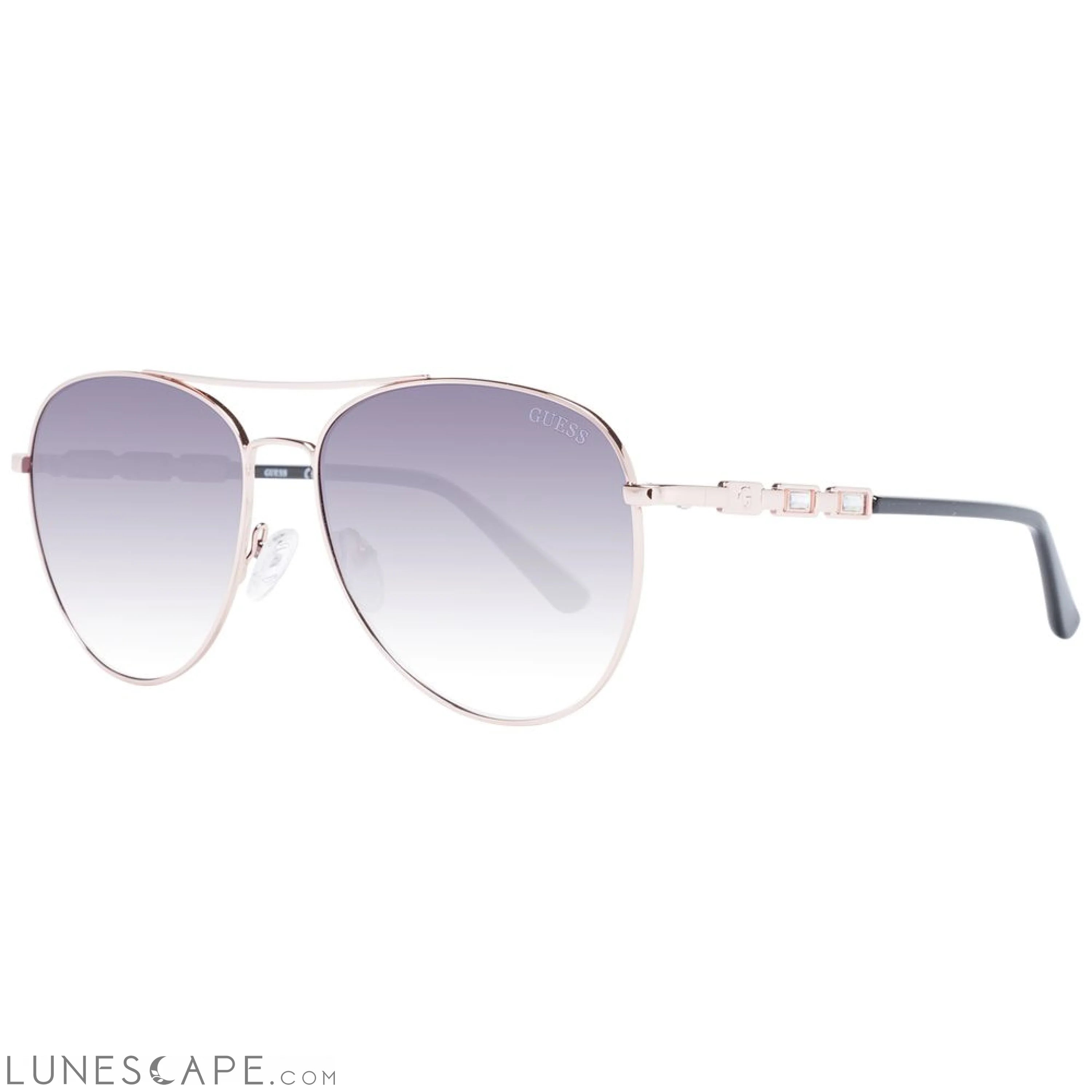 Rose Gold Women Sunglasses LUNESCAPE