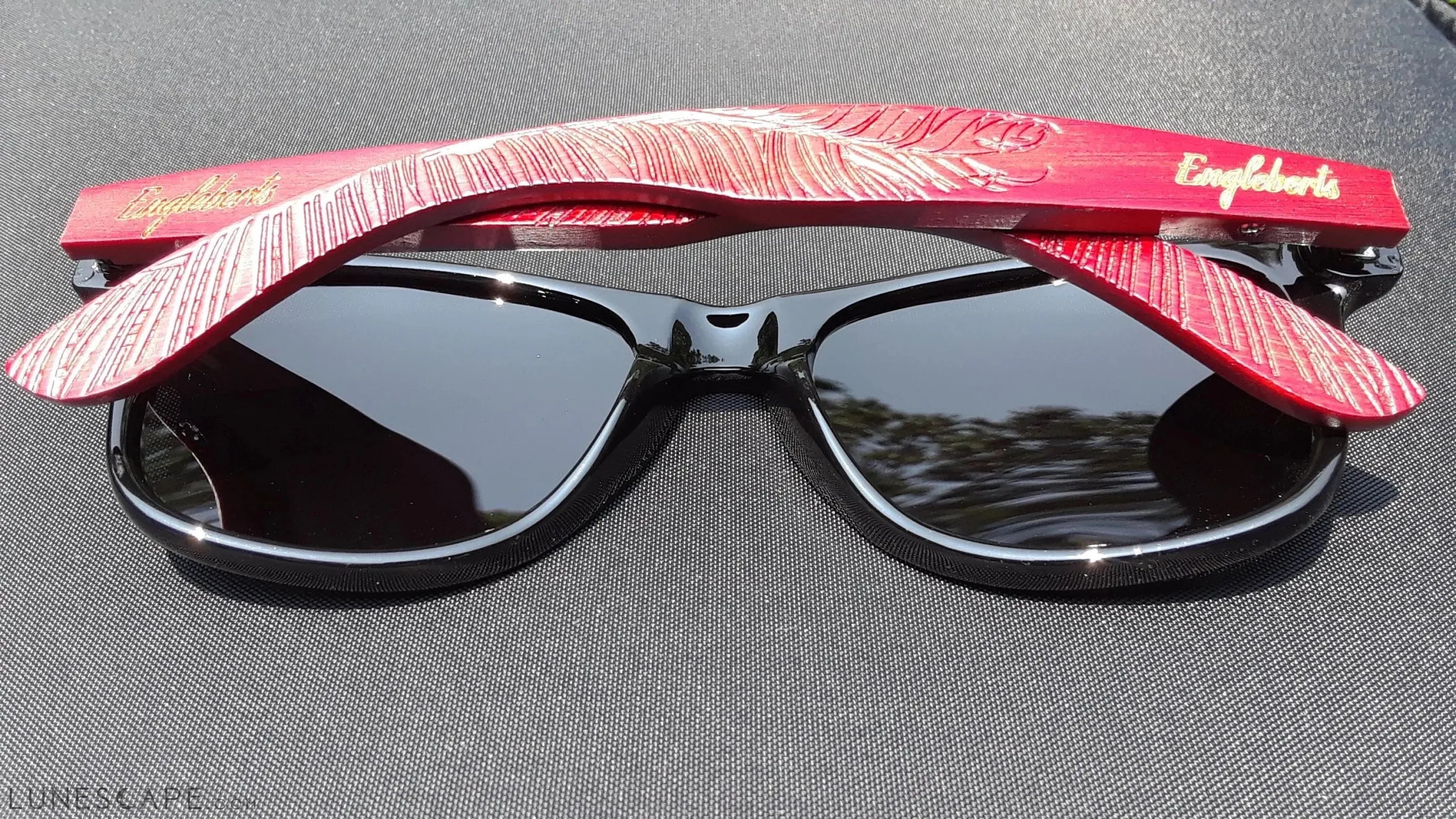 Rosewood Sunglasses - Handcrafted LUNESCAPE