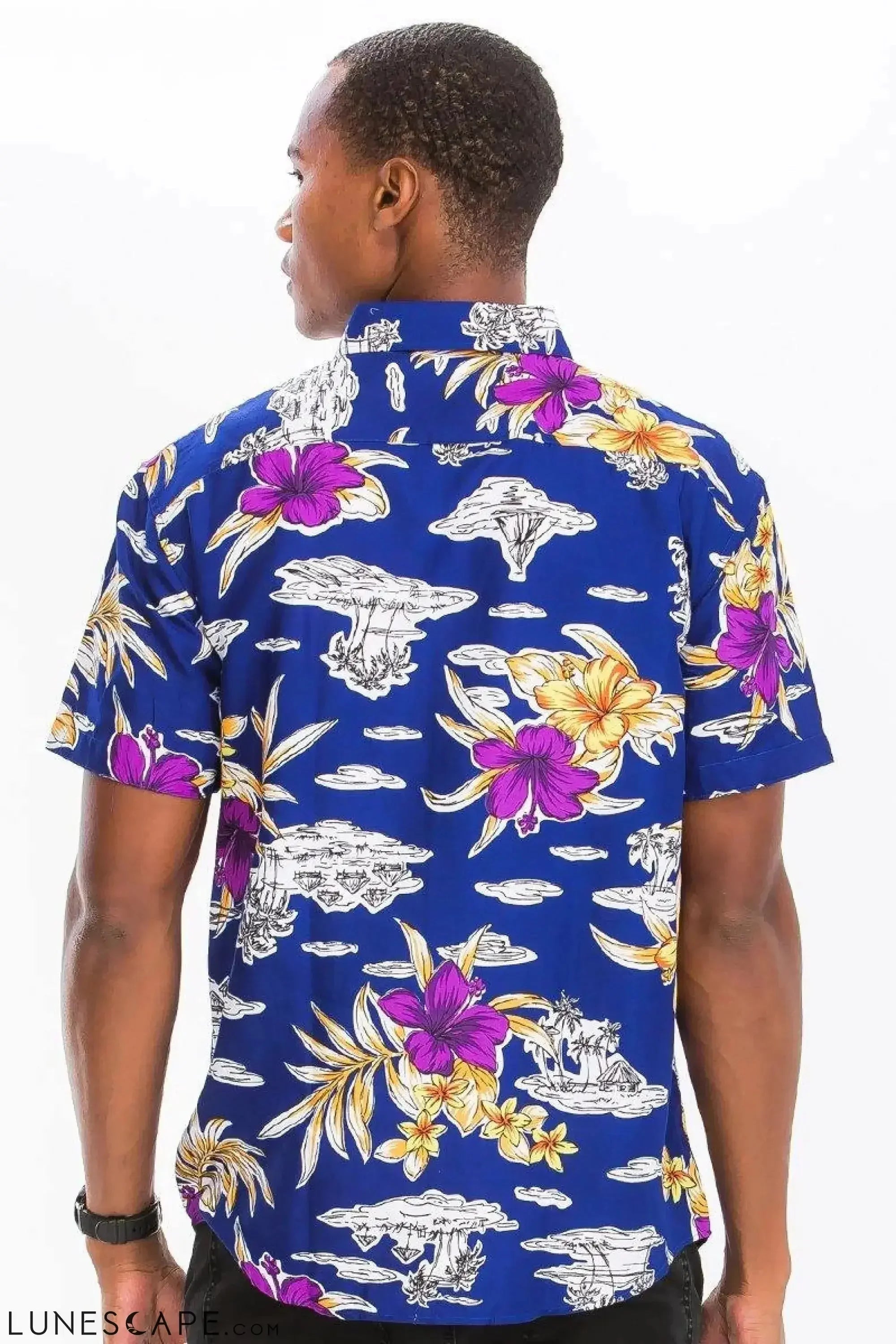 ROYAL ISLAND BUTTON UP SHIRT LUNESCAPE