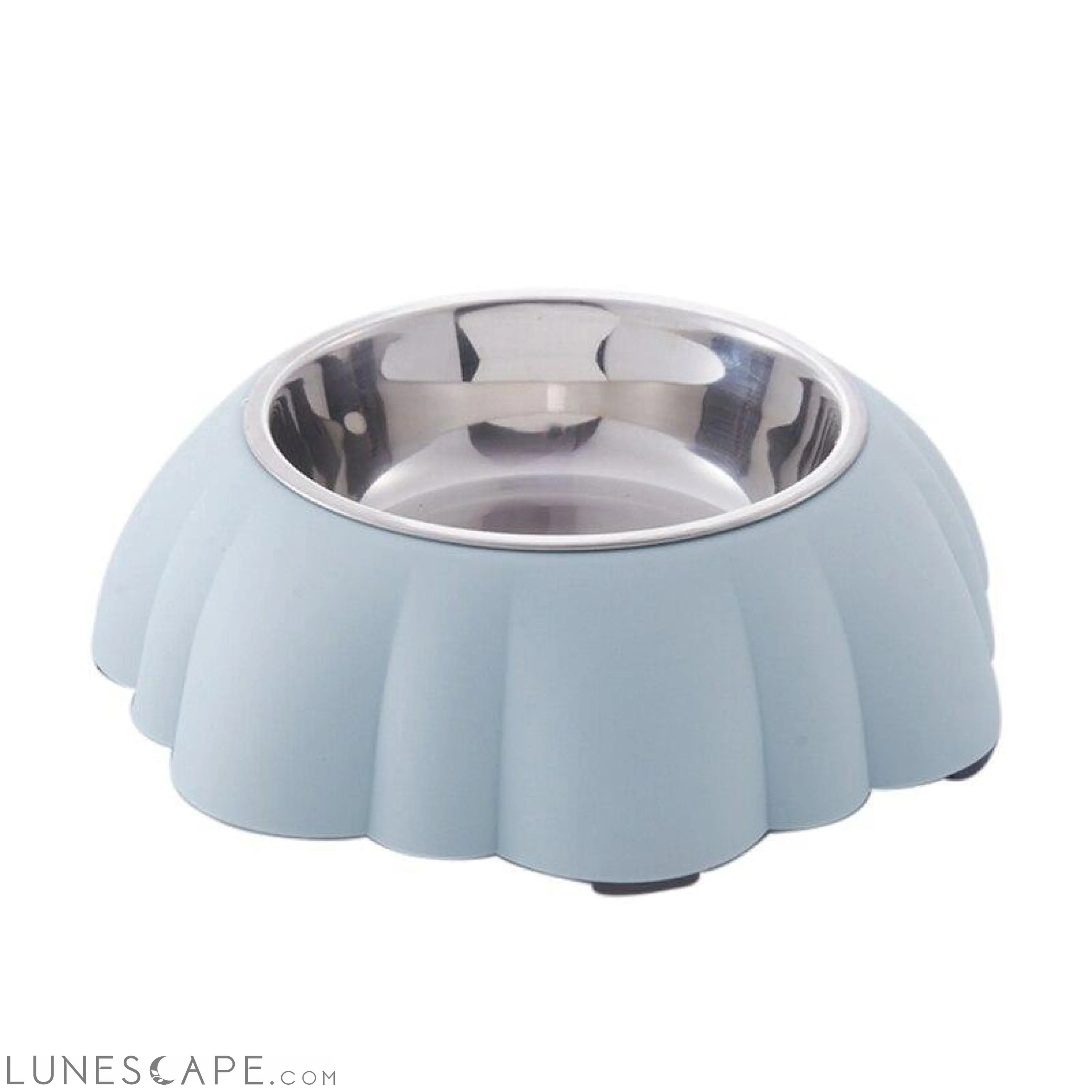 Ruffled Pet Food Bowl LUNESCAPE