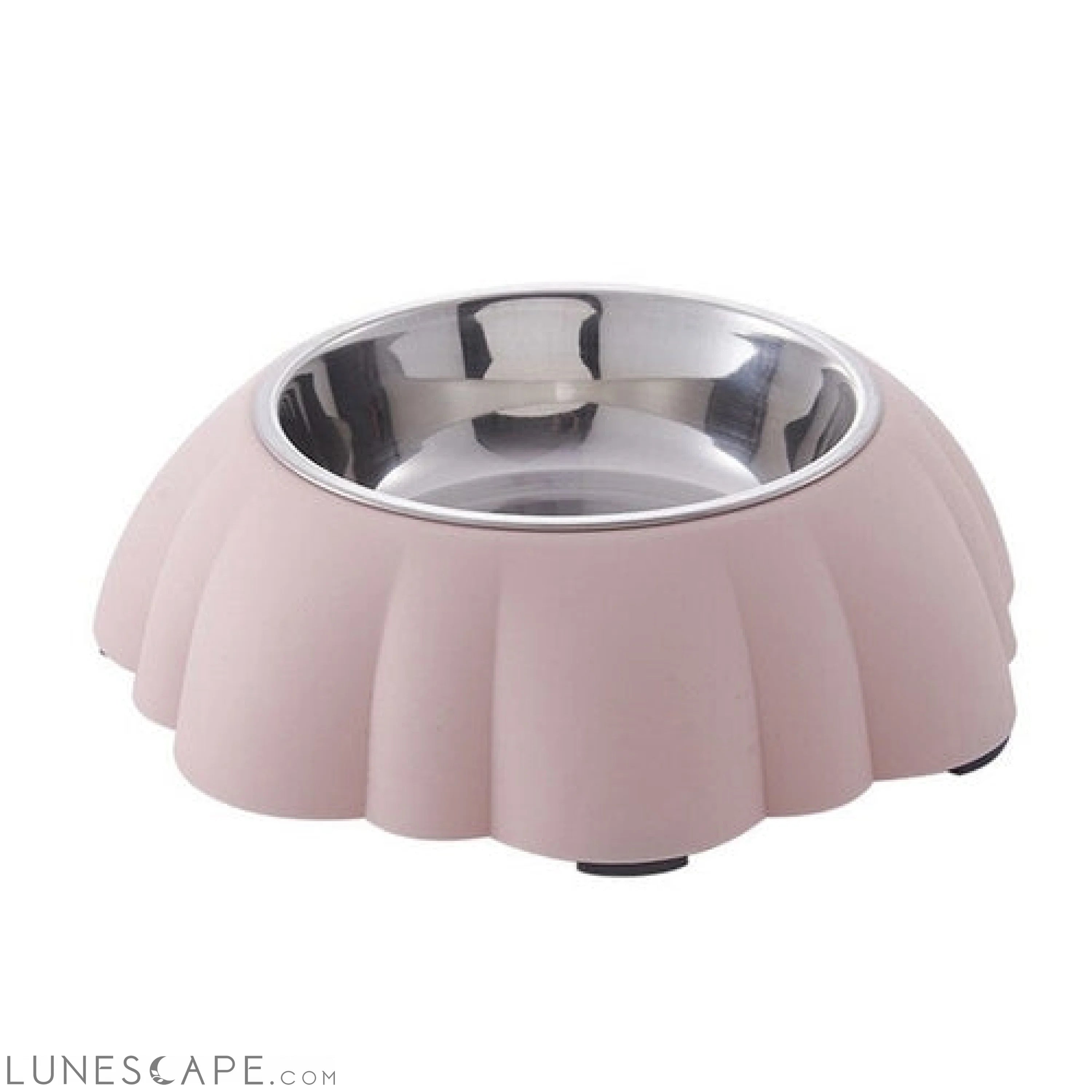 Ruffled Pet Food Bowl LUNESCAPE