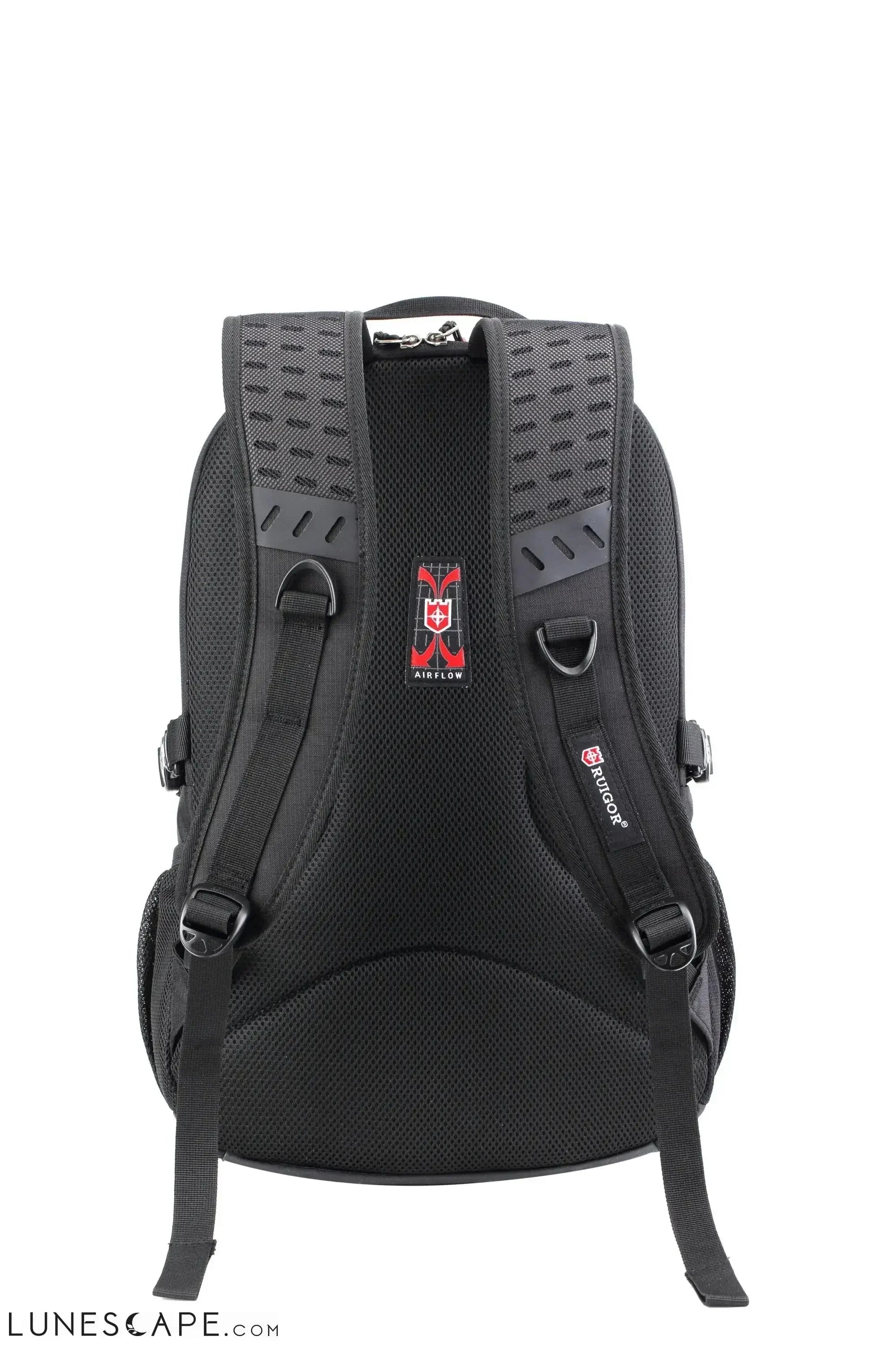 RUIGOR ACTIVE 29 Laptop Backpack Black LUNESCAPE