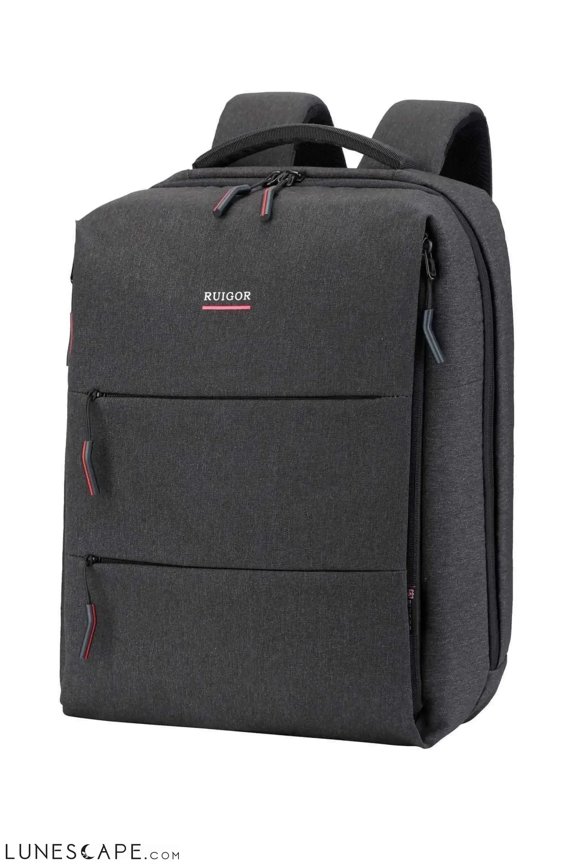 RUIGOR CITY 37 Laptop Backpack Dark Grey LUNESCAPE