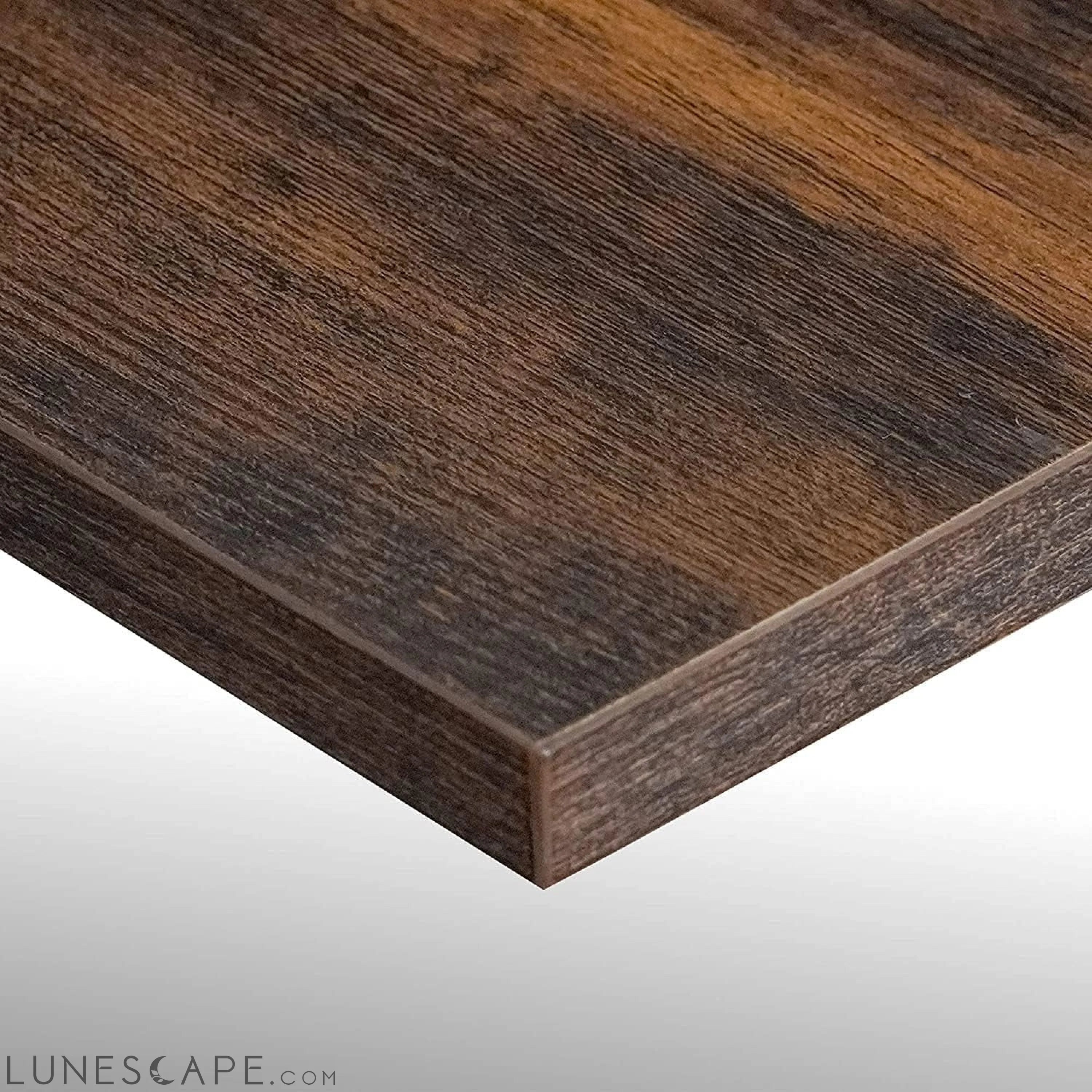 Rustic Brown Small Writing Desk LUNESCAPE