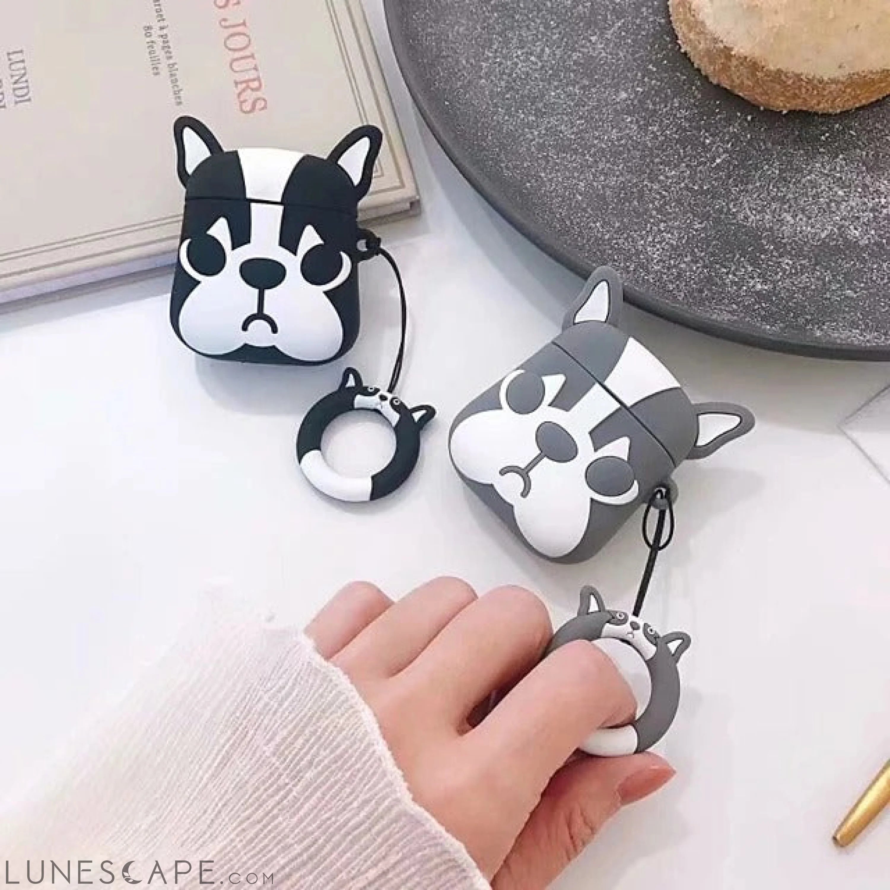 Sad Dog AirPods Case LUNESCAPE
