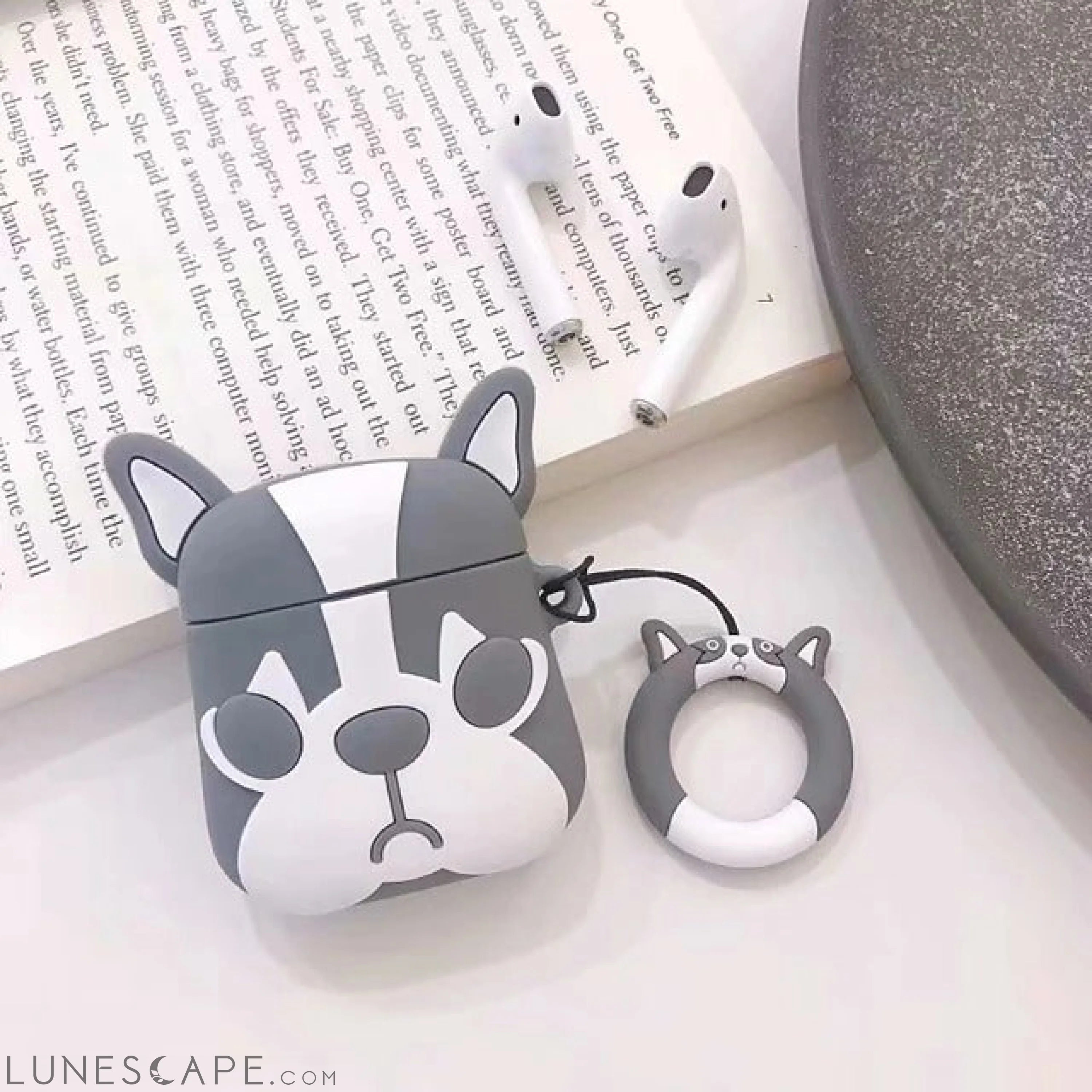 Sad Dog AirPods Case LUNESCAPE