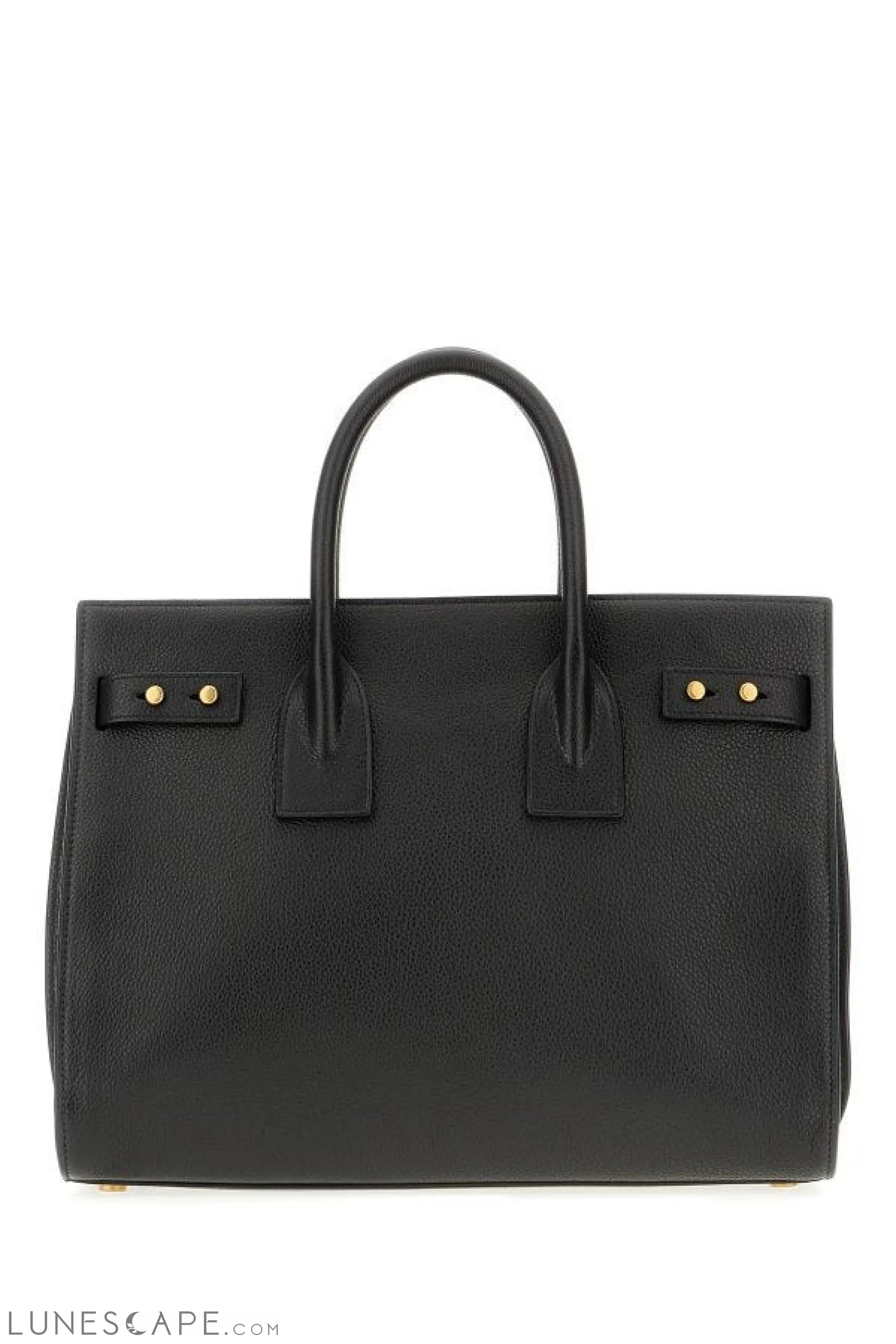 Saint Laurent Black Calf Leather Sac De Jour Handbag LUNESCAPE