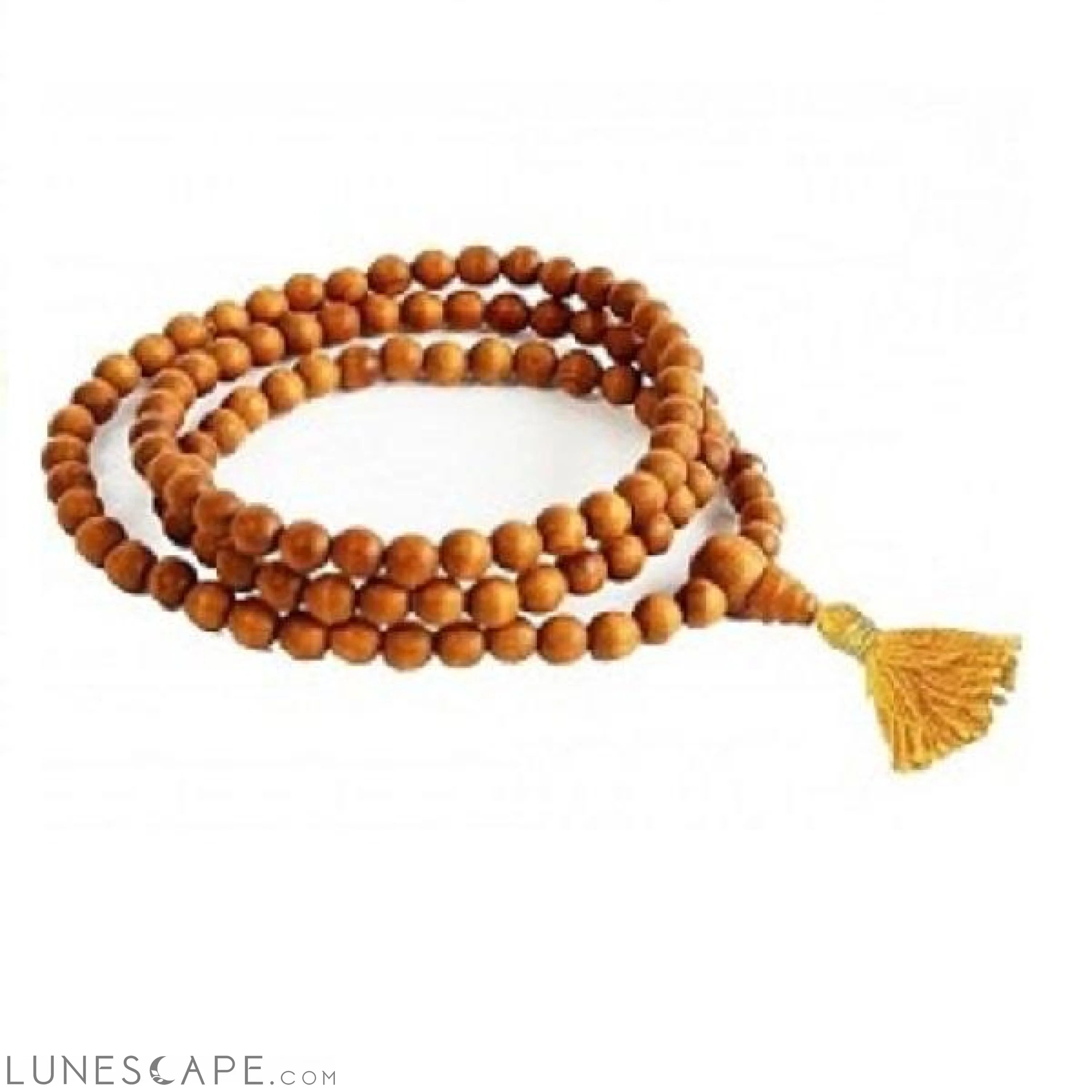 Sandalwood Mala - 108 Beads LUNESCAPE