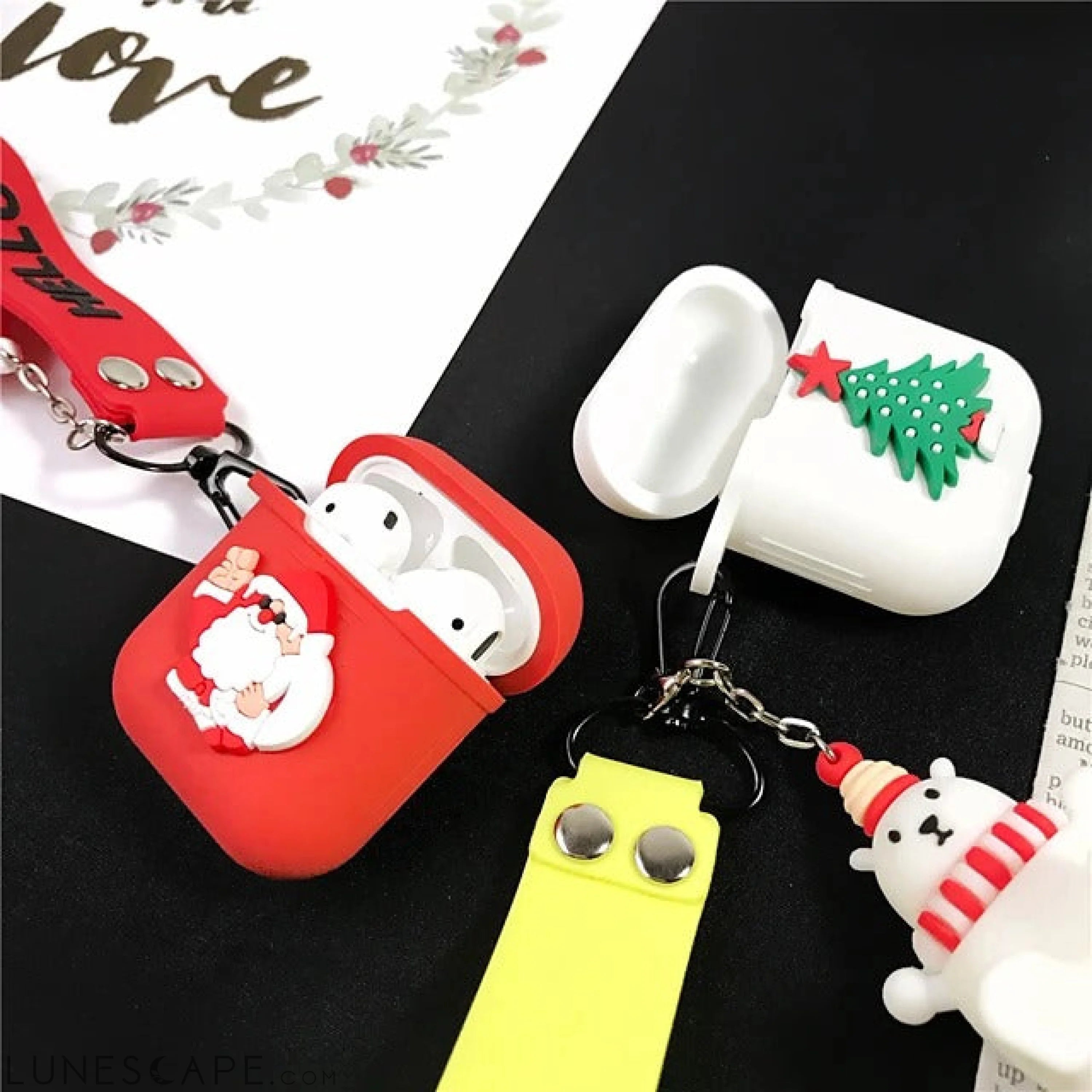 Santa Claus AirPods Headphone Case LUNESCAPE