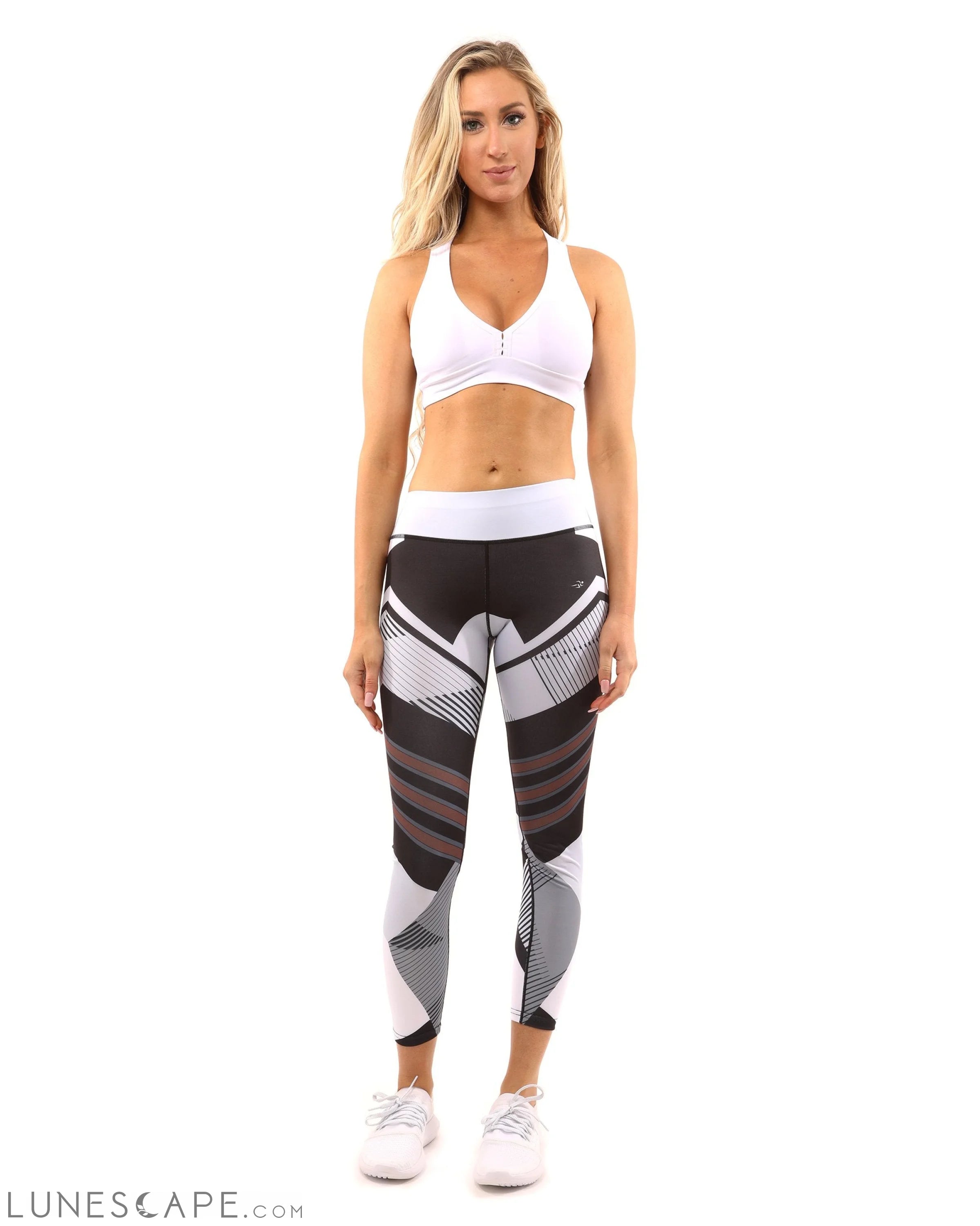 Santa Monica Leggings - Black LUNESCAPE