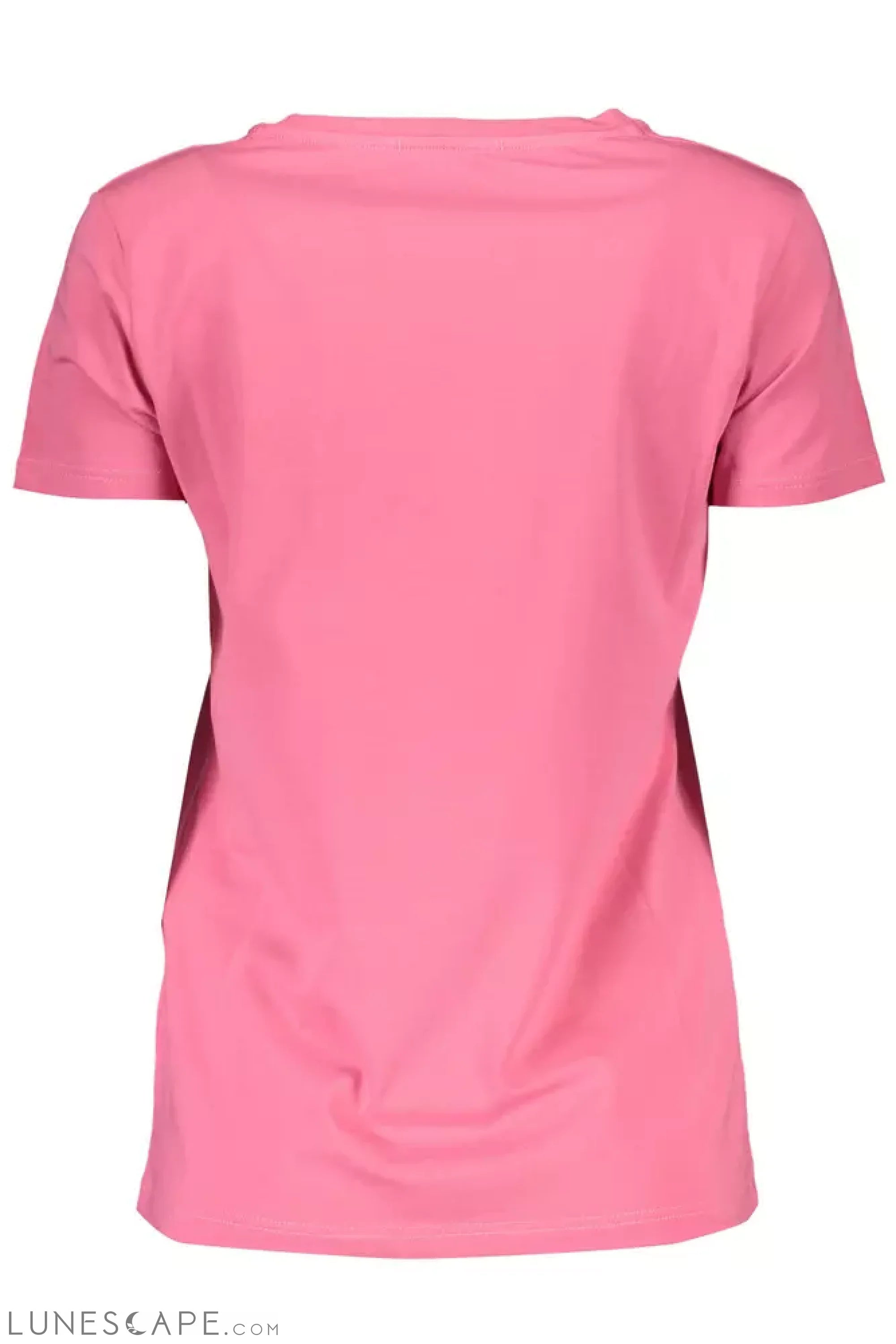 Scervino Street Pink Cotton Women T-Shirt LUNESCAPE