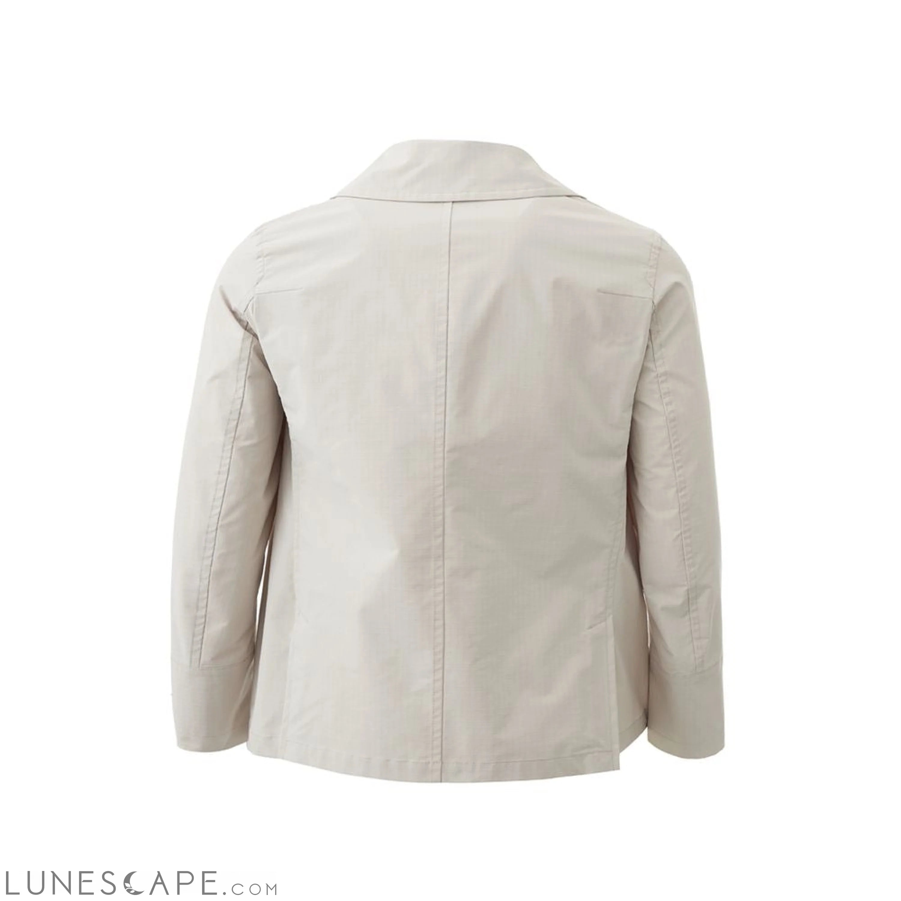 Sealup Pristine White Polyester Jacket LUNESCAPE