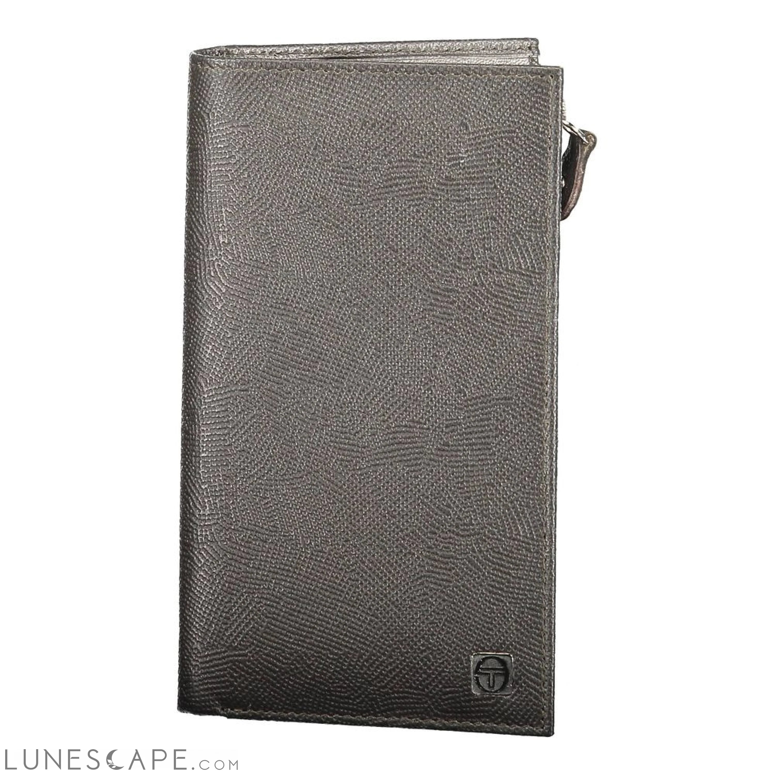 Sergio Tacchini Brown Leather Men Wallet LUNESCAPE