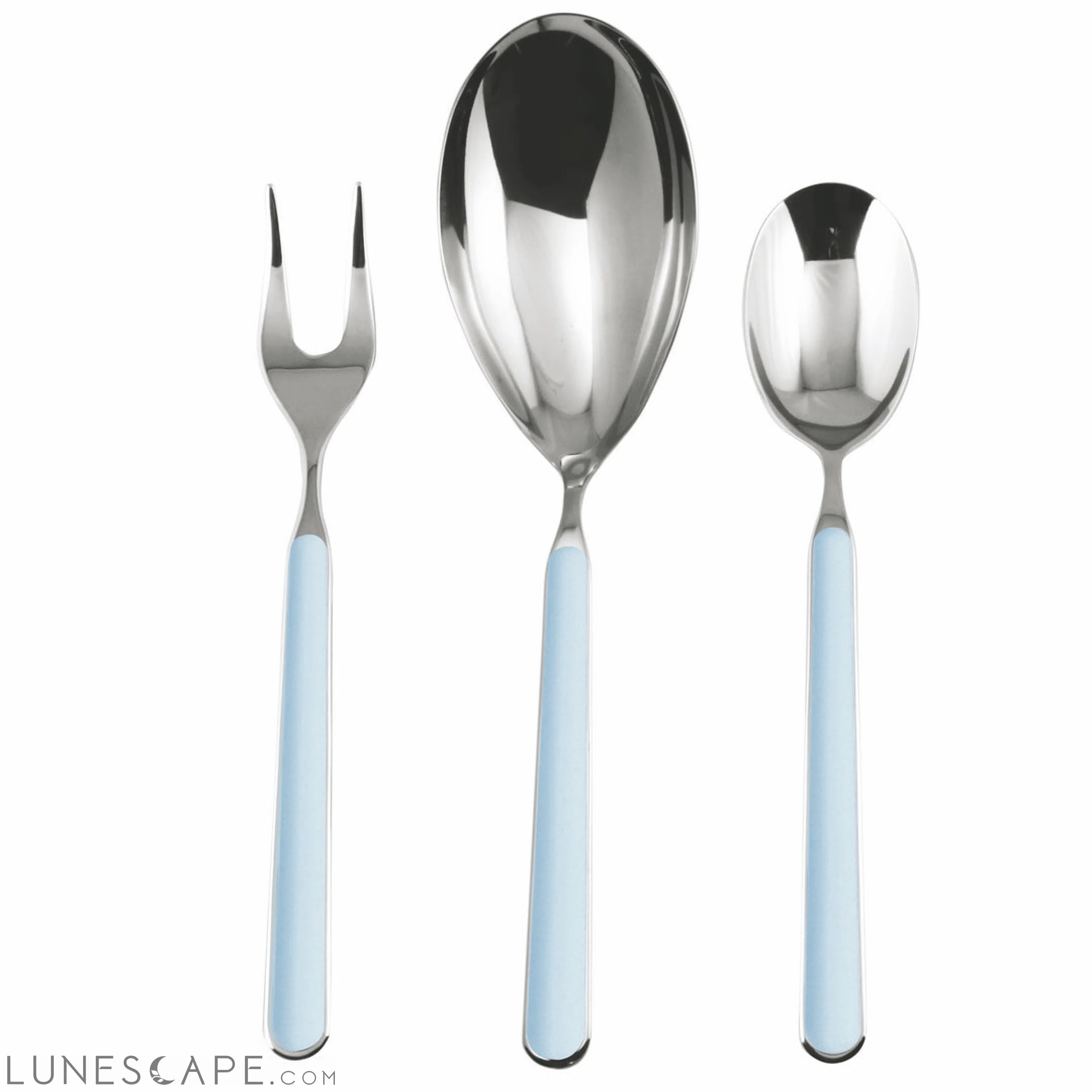 SERVING SET 3 PCS  FANTASIA AZZURR LUNESCAPE