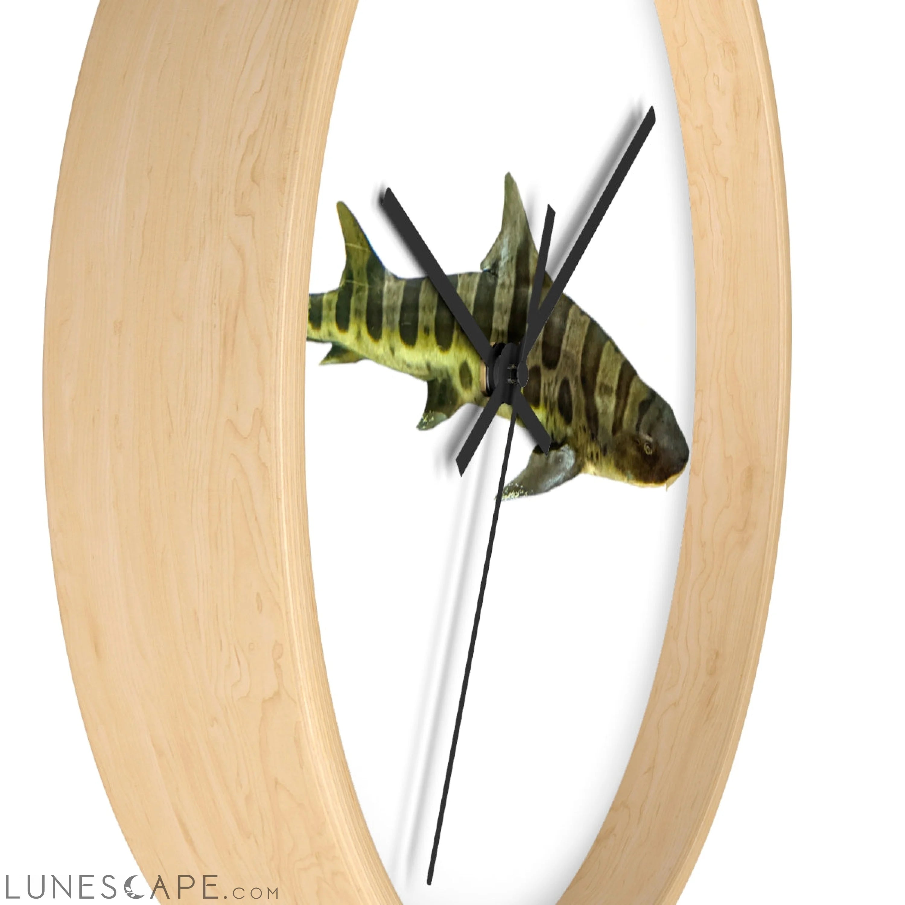 Shark Wall clock LUNESCAPE