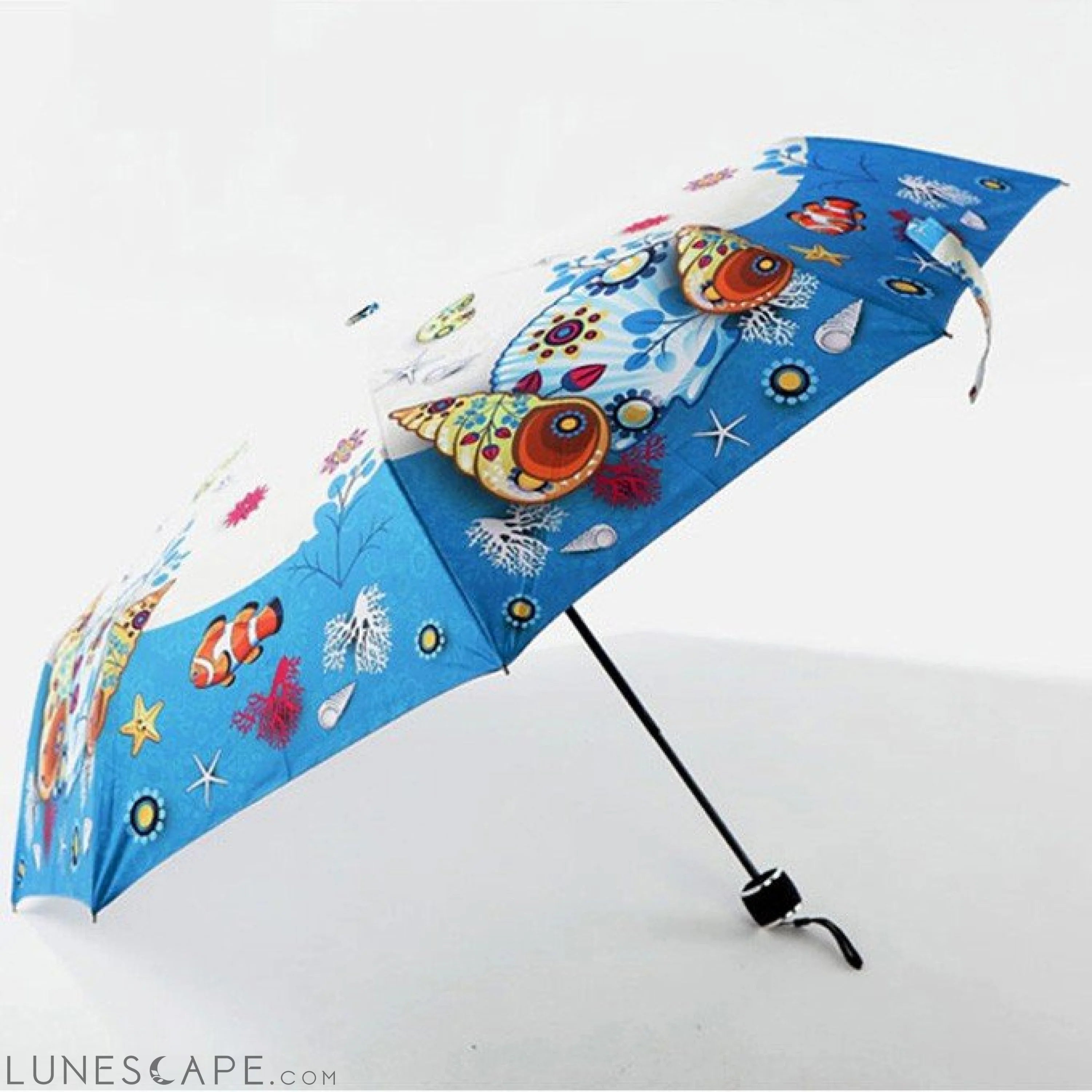 Shell Pattern Sunny Umbrella LUNESCAPE