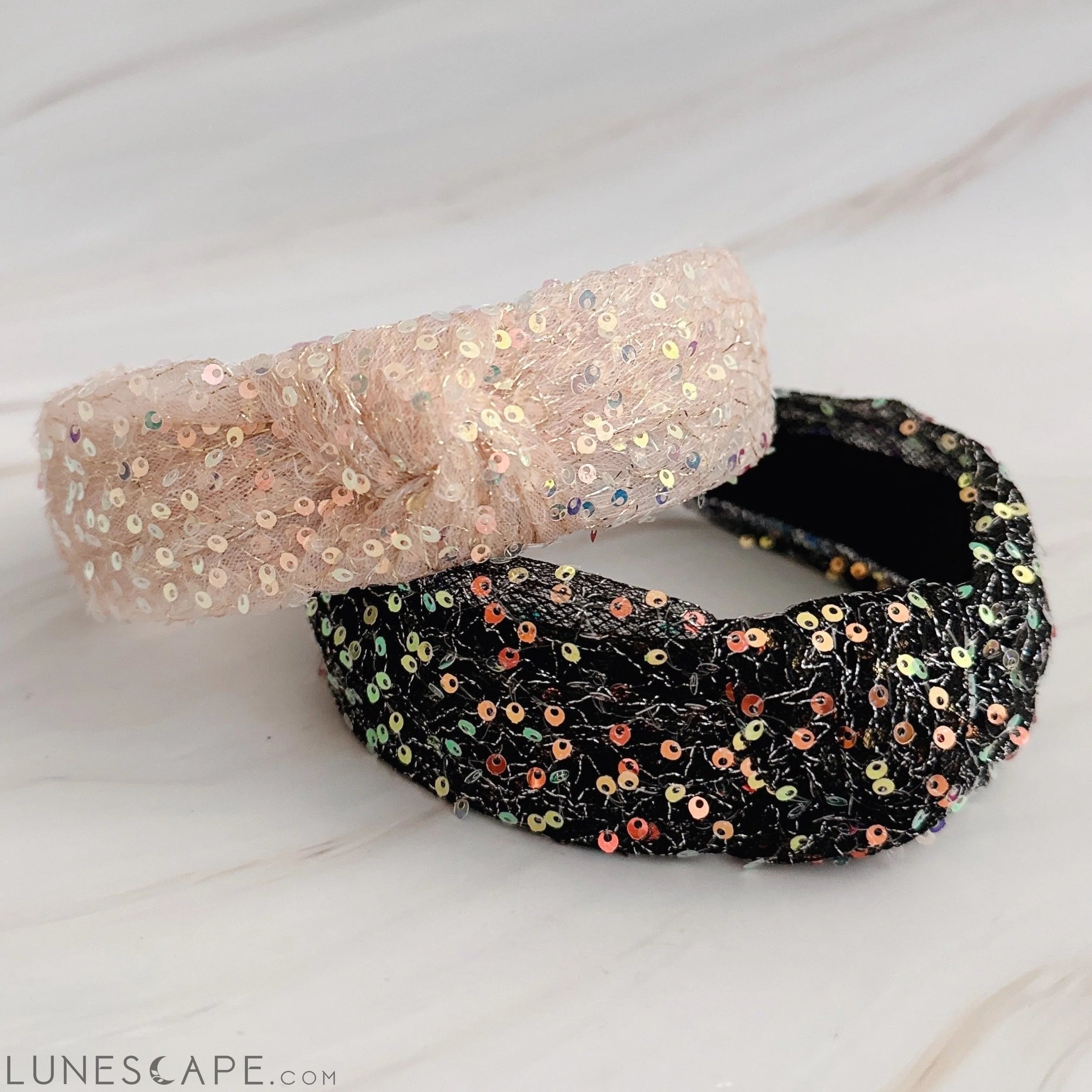 Shimmer Lover Knot Headband LUNESCAPE