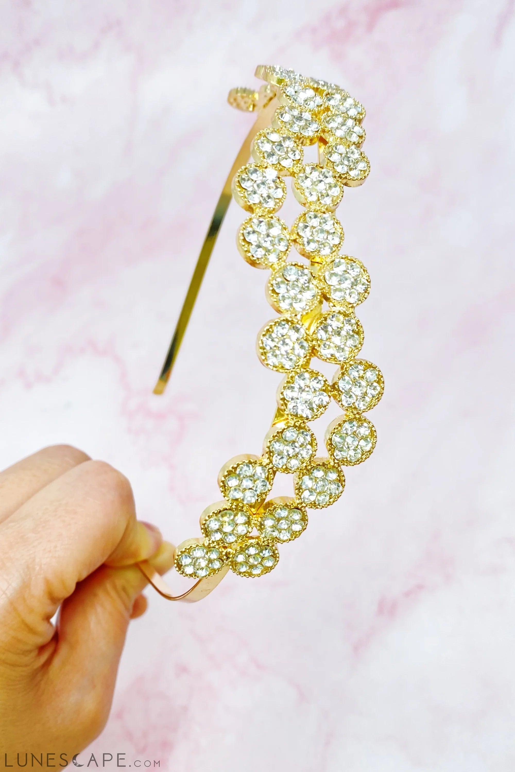 Shines in Circles Headband LUNESCAPE
