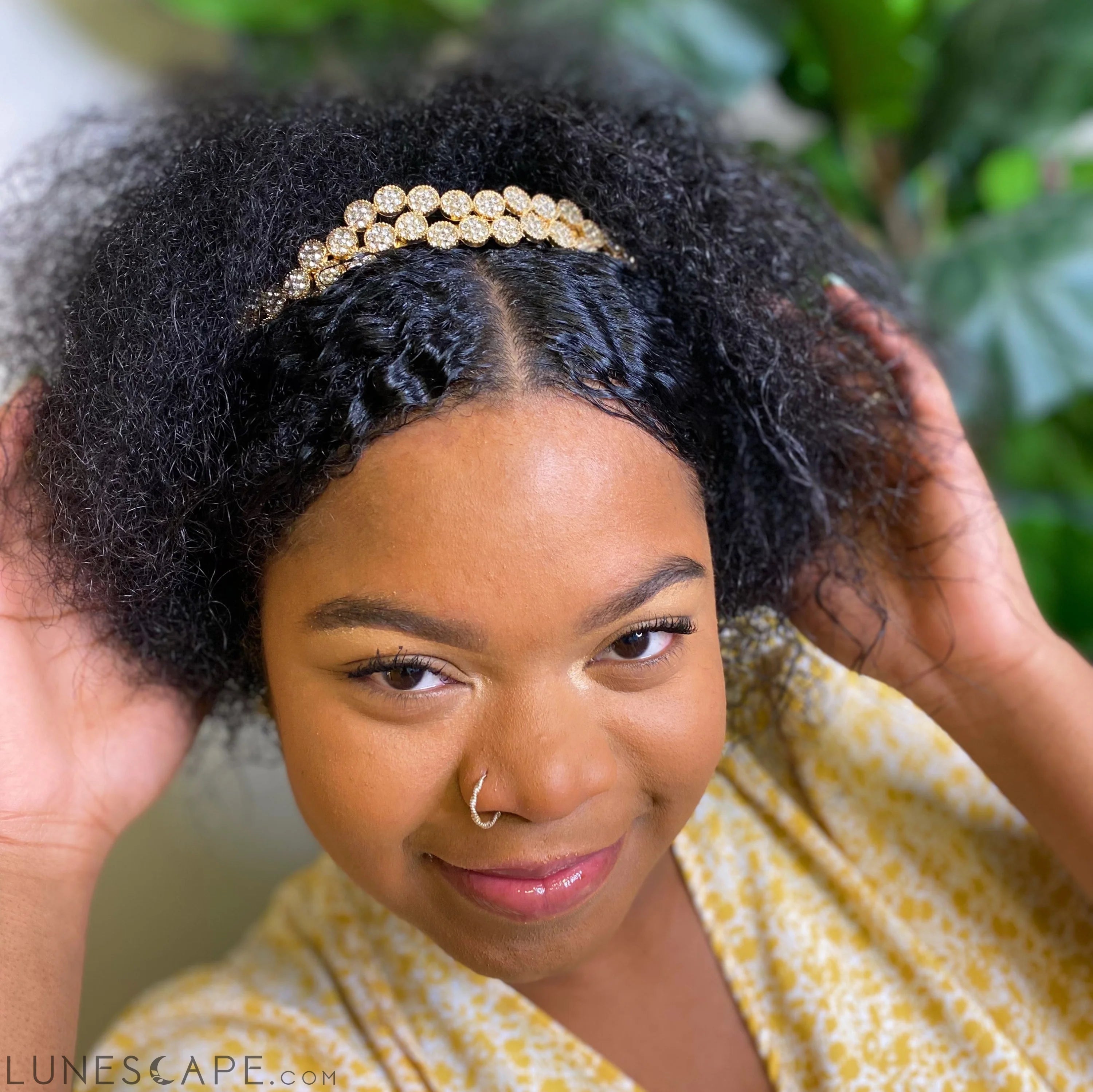 Shines in Circles Headband LUNESCAPE