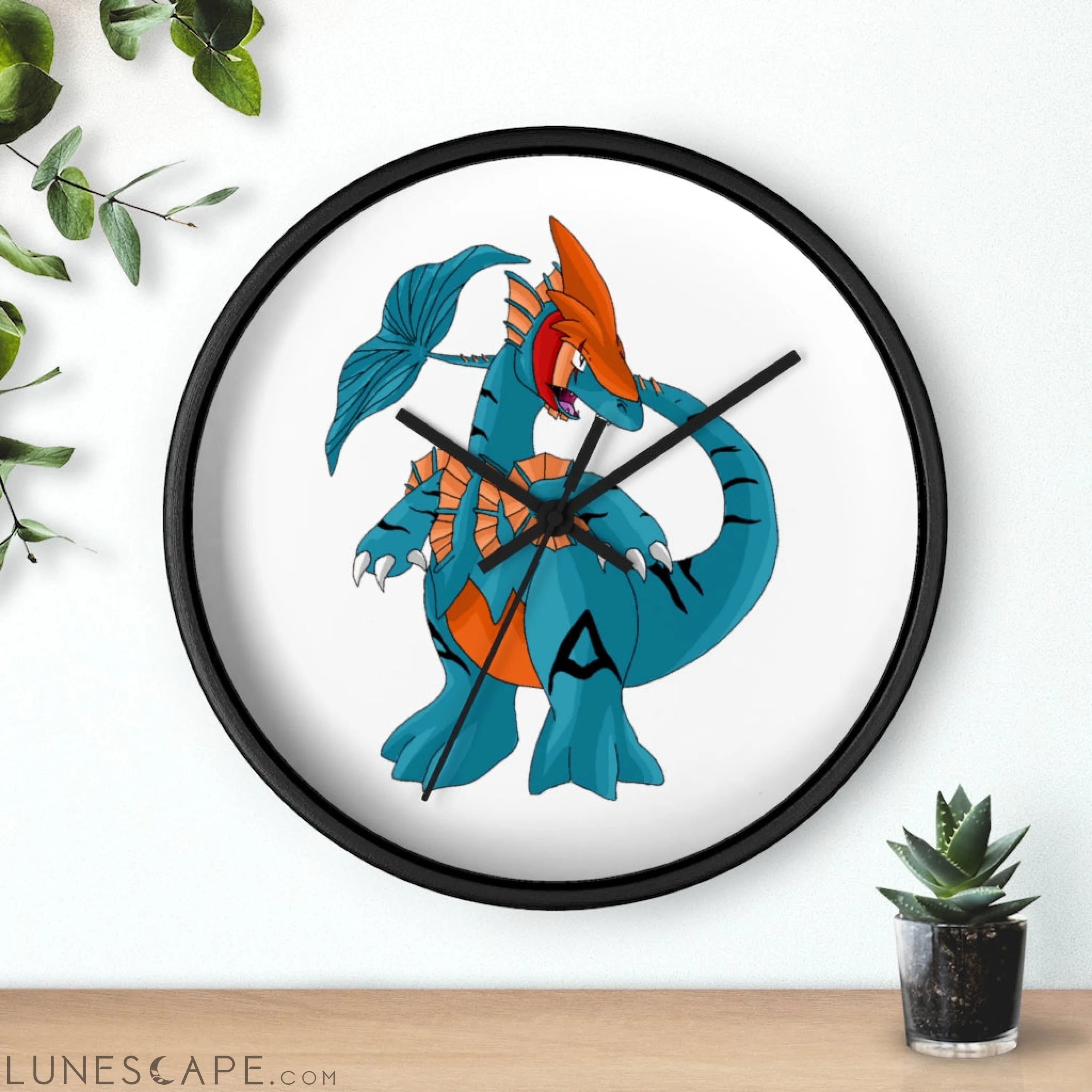 Shirei Wall clock LUNESCAPE