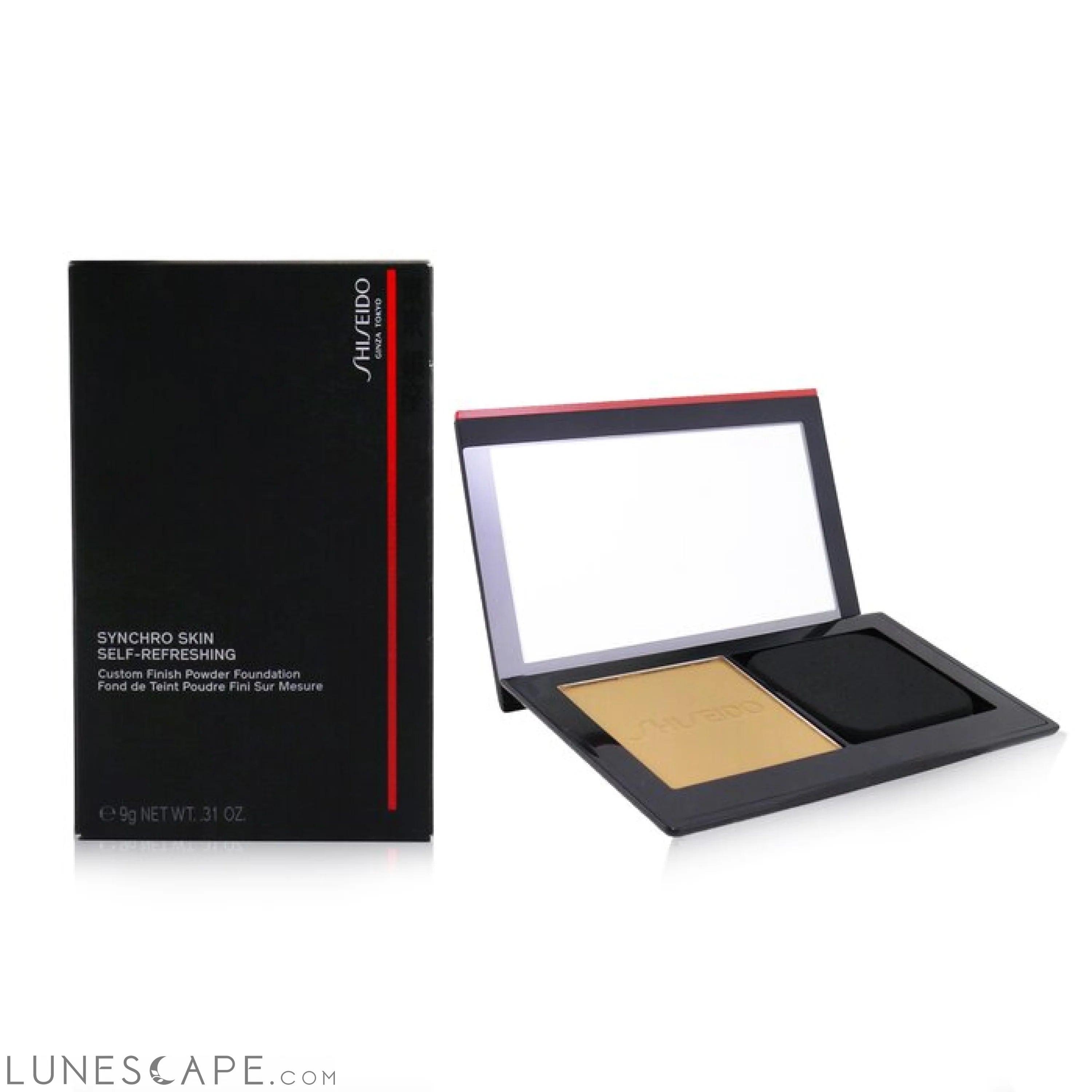 SHISEIDO - Synchro Skin Self Refreshing Custom Finish Powder Foundation LUNESCAPE