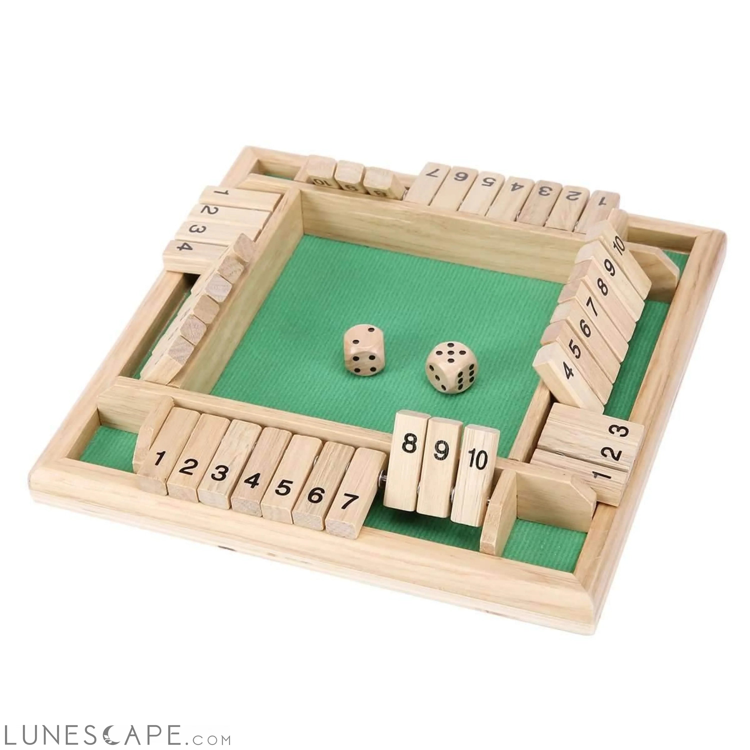 Shut the Box Game LUNESCAPE