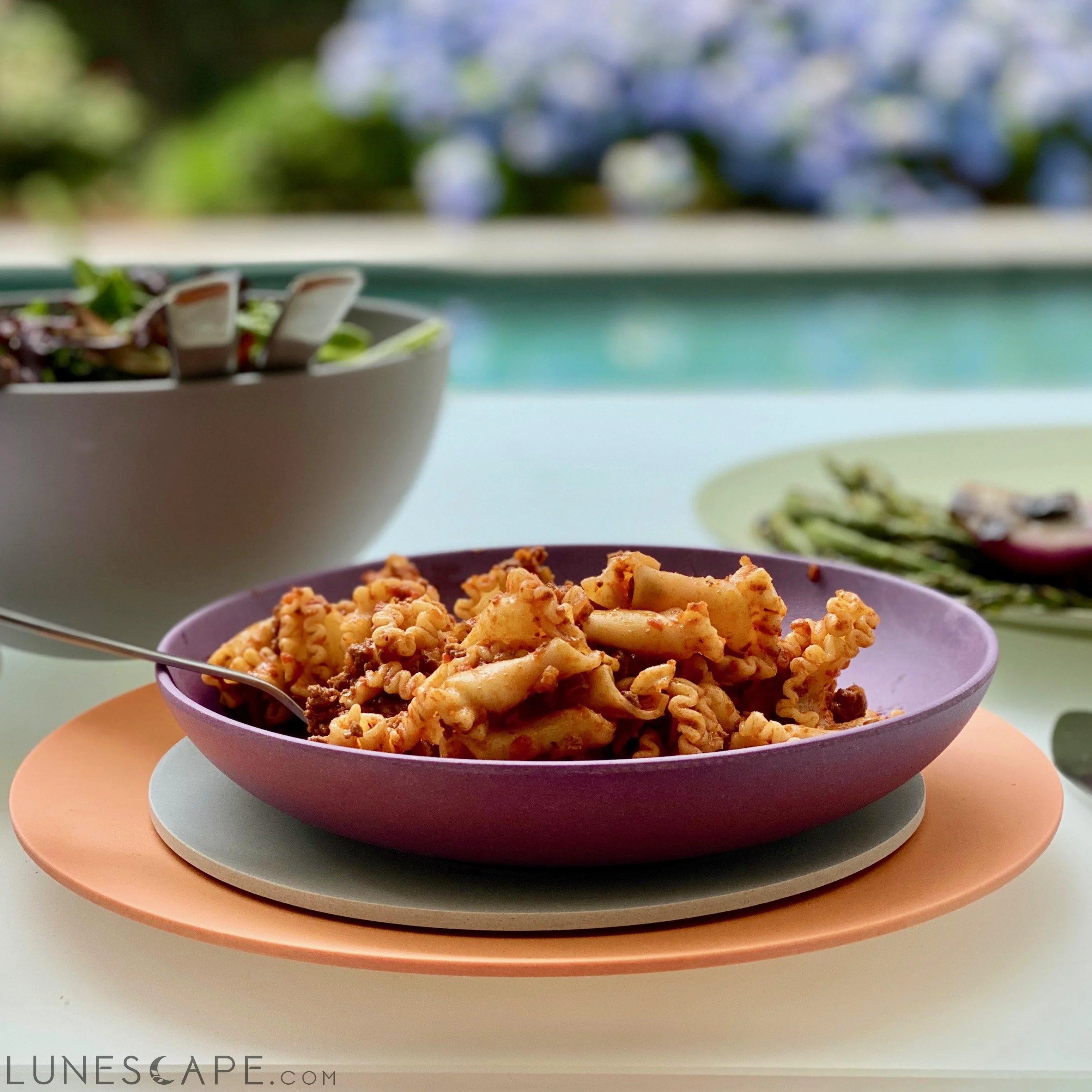 Side Plate LUNESCAPE